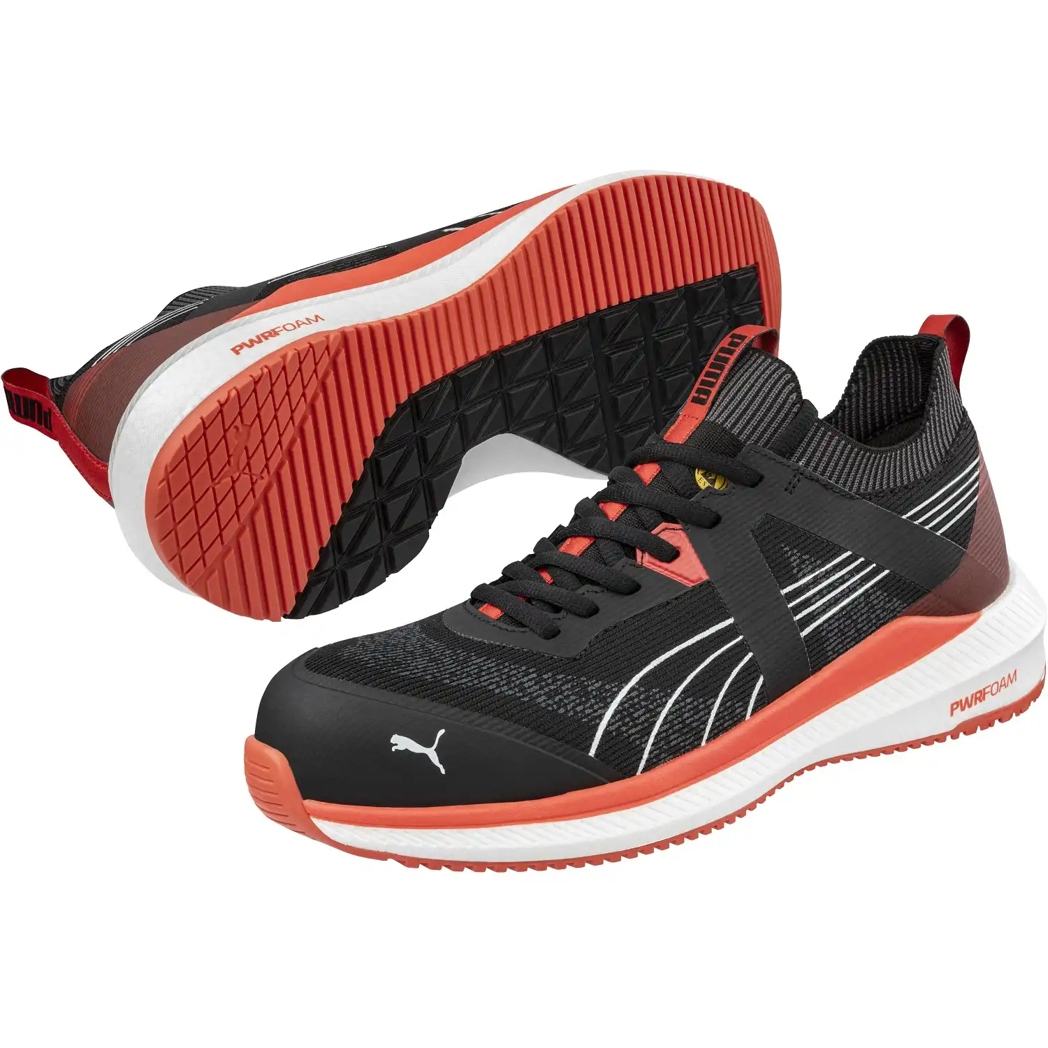 Sicherheitshalbschuhe S1PS "TURBO BLK/RED LOW" Motion PWR in 39 - Bild 1