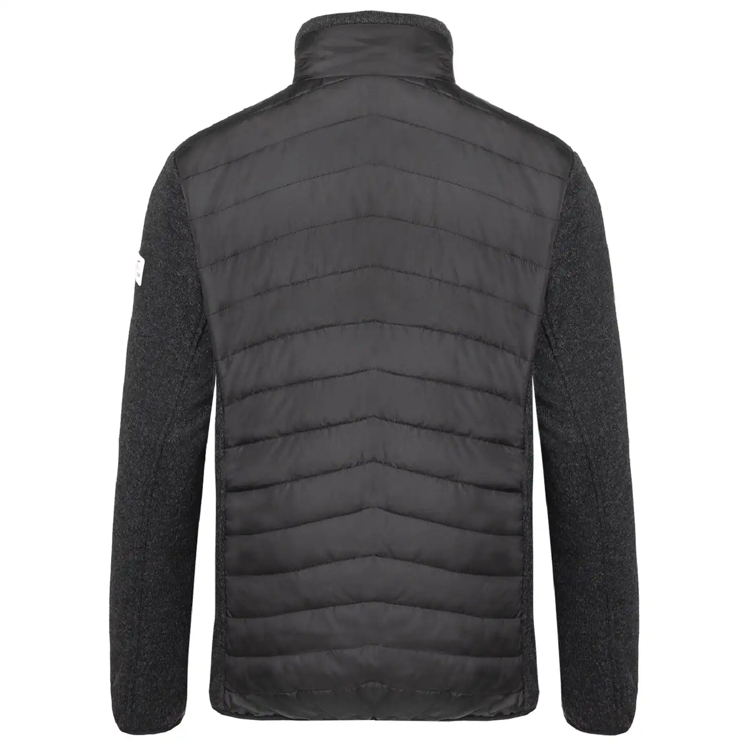 Hybrid-Steppjacke "1342" WEATHER in schwarz/dunkelgrau, L - Thumbnail 2