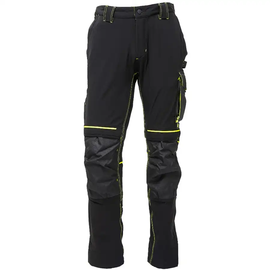 Stretch-Bundhose "ATOM" Performance  in black carbon, XS - Thumbnail 1