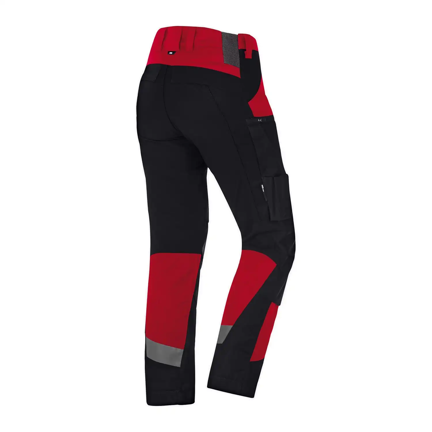 Stretch Bundhose Canvas "LEO" in rot/schwarz, 56 - Thumbnail 2