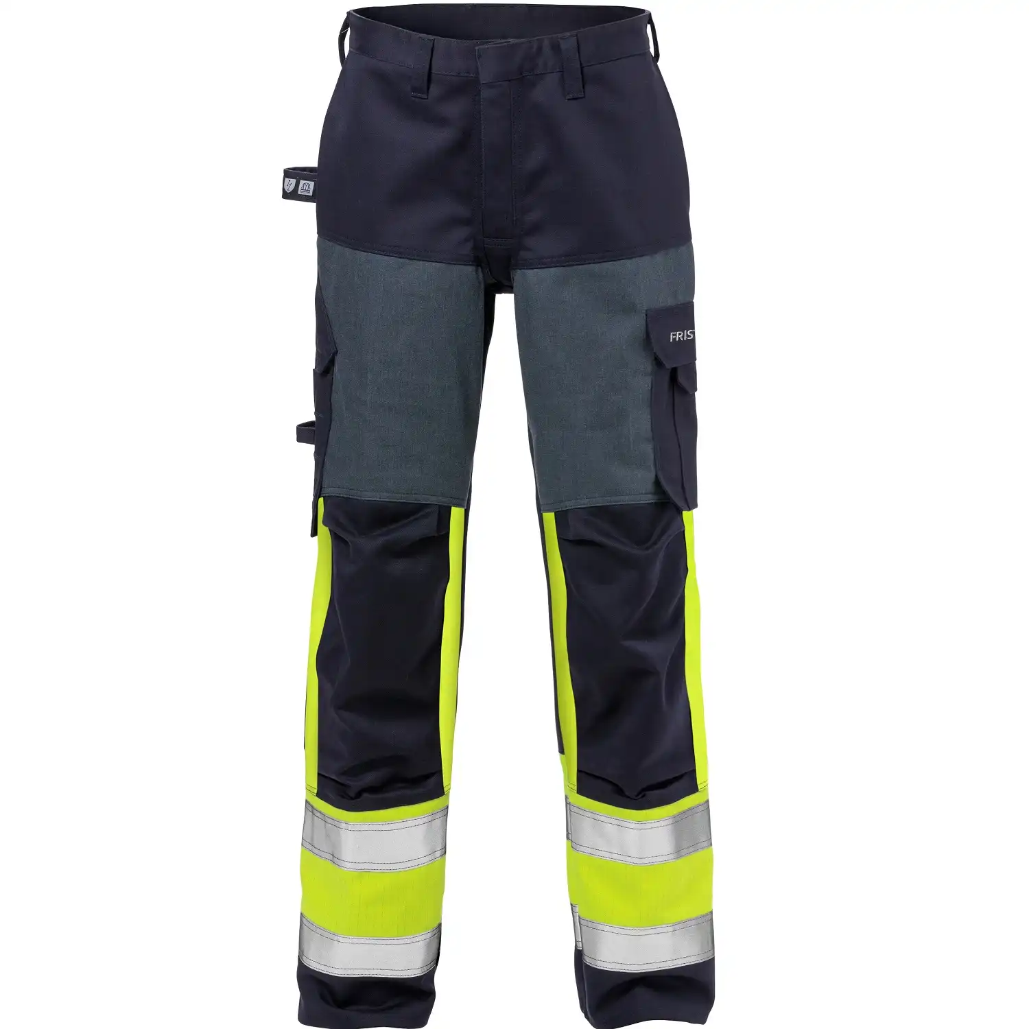 Multinorm Damen Bundhose "2591 FLAM" Flame marine/gelb in R42 - Thumbnail 1