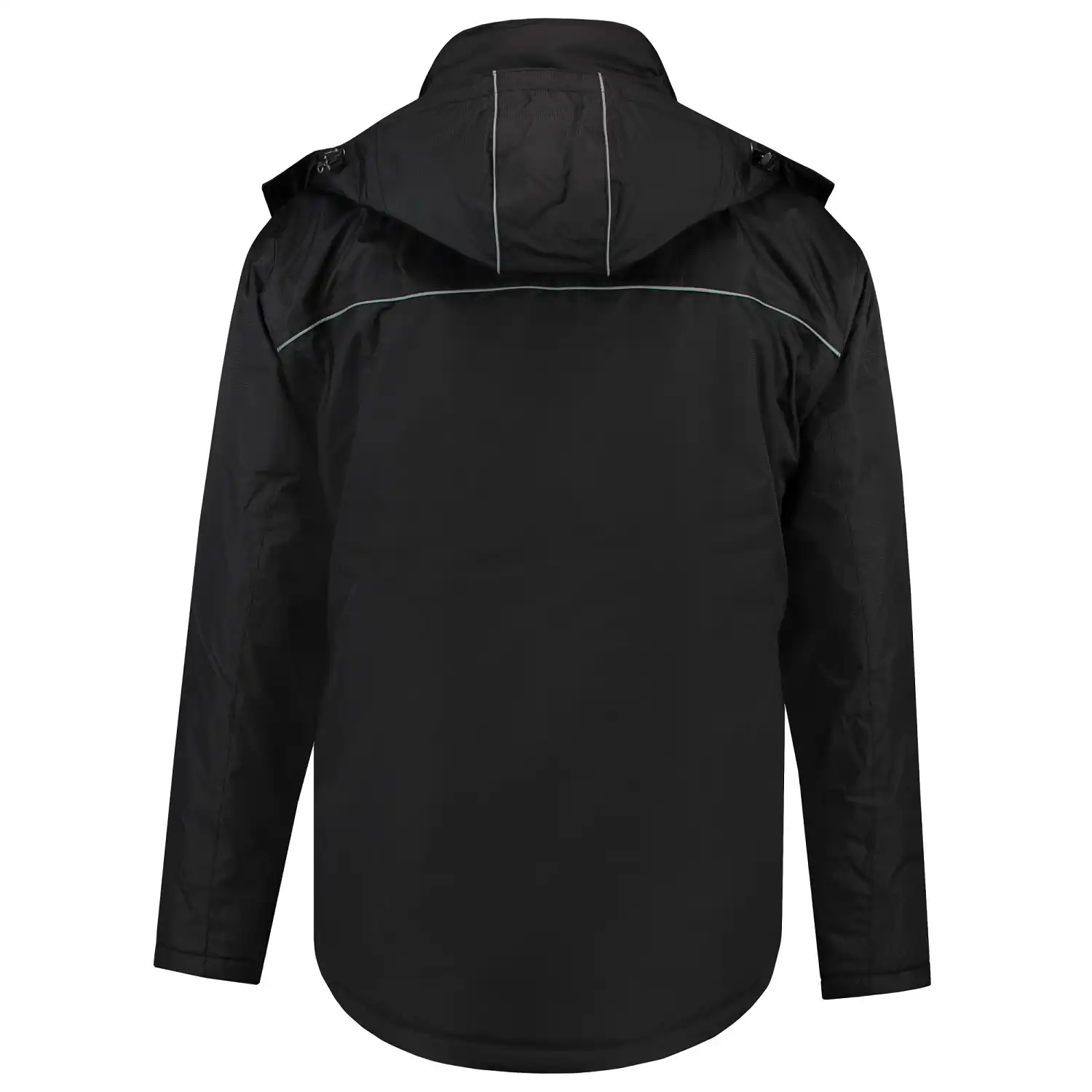 Regenparka Rewear "402702" Midi Workwear in black, 3XL - Thumbnail 2