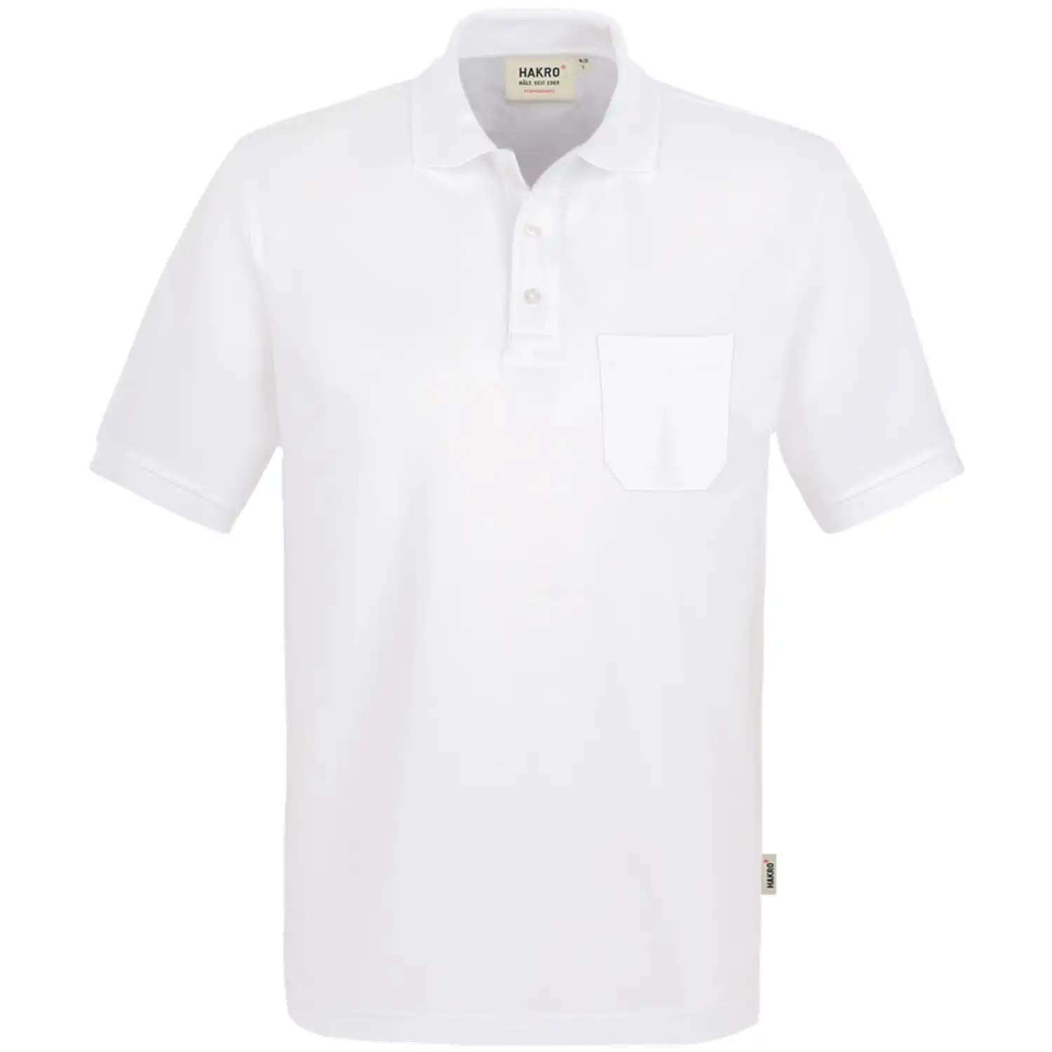 Pocket-Polo-Shirt "PERFORMANCE" 812 in 4XL, Weiß - Bild 1