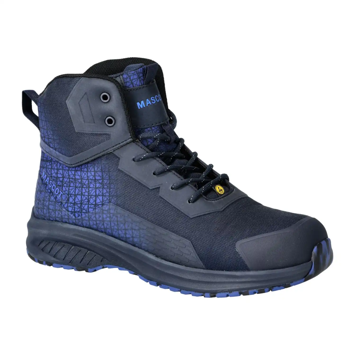Sicherheitshochschuh S3S "ACCELERATE" Schwarzblau/Azurblau in 36 - Thumbnail 2
