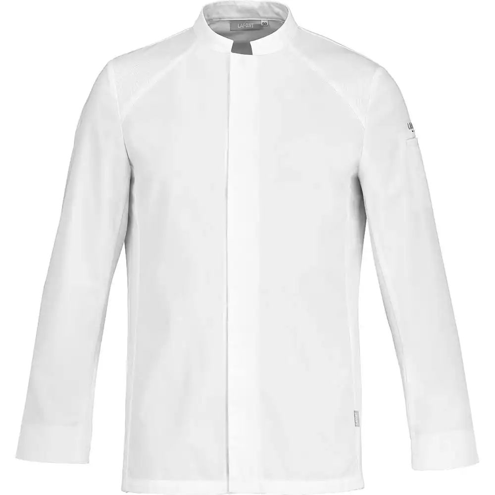 Kochjacke  „BASIL2" in L, Weiß - Thumbnail 1