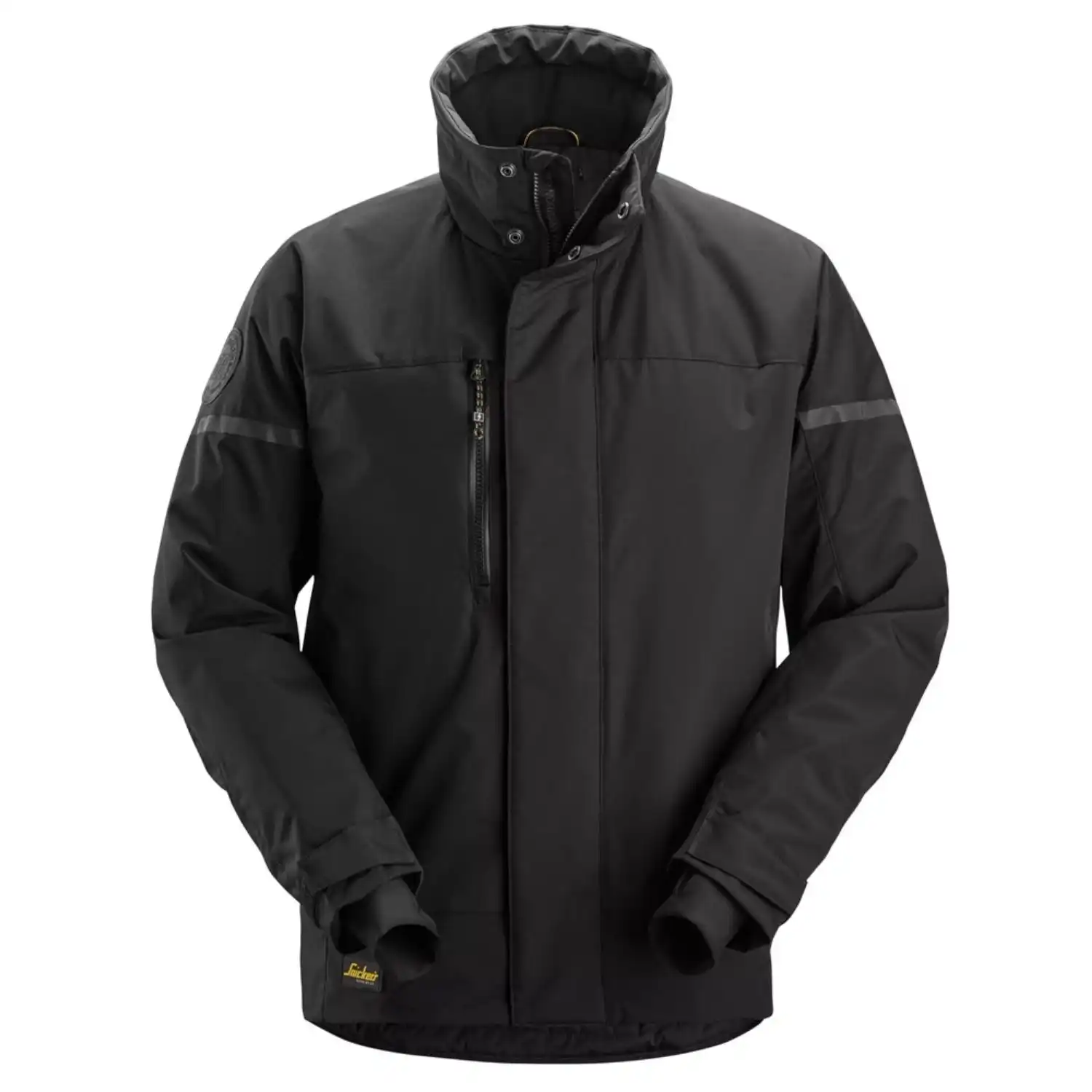 Arbeitsjacke "1106" AllroundWork in schwarz, L - Thumbnail 1