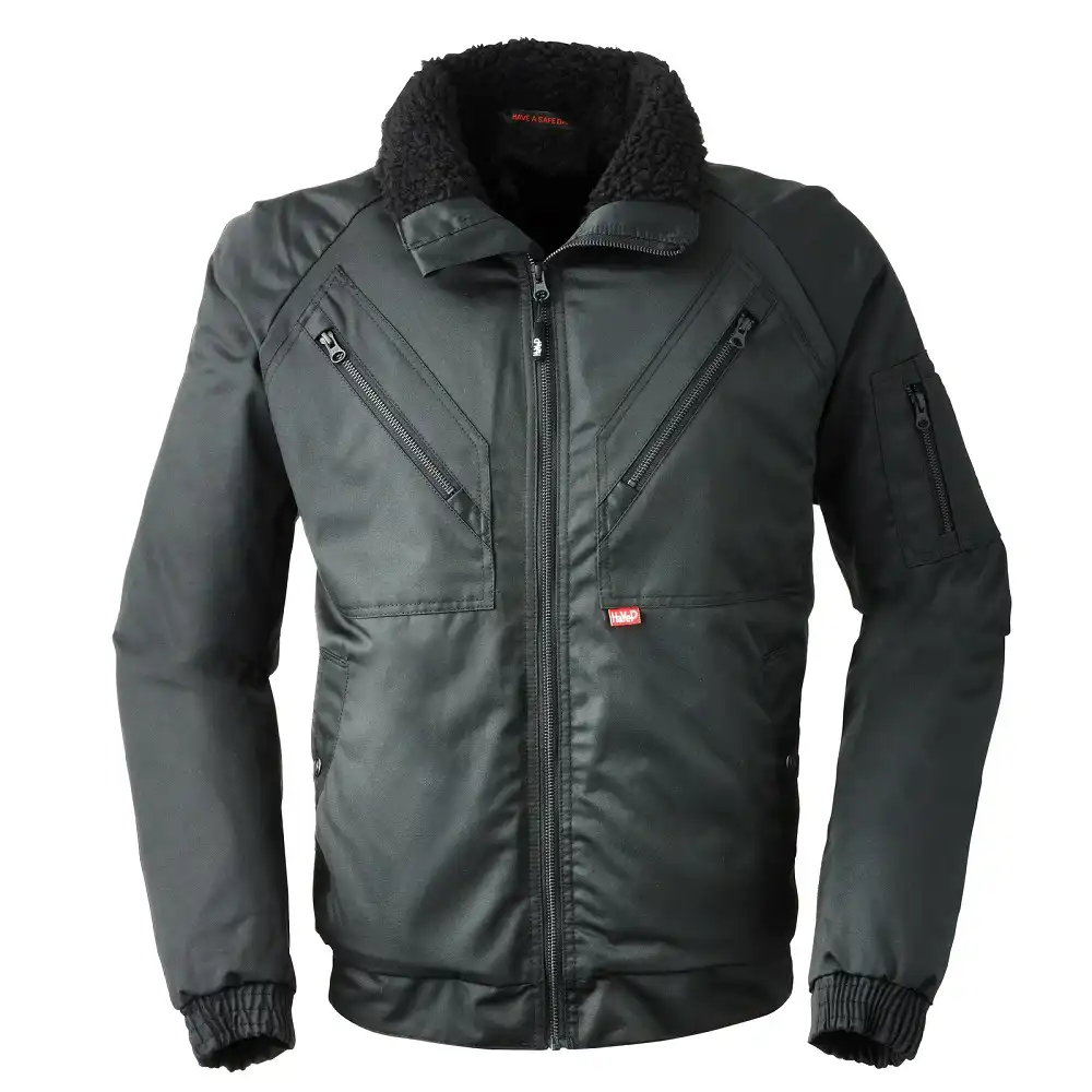 Pilotjacke "5032" Basic in schwarz, L - Bild 1