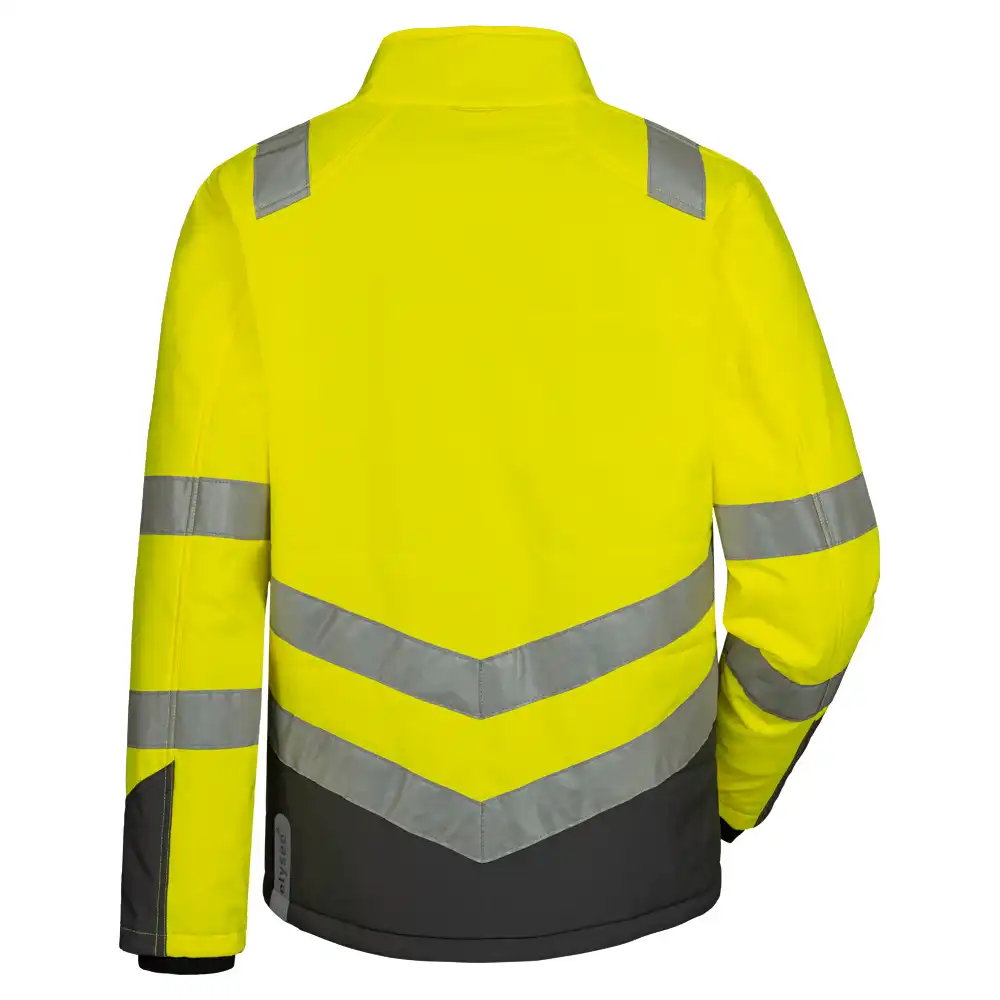 Warnschutz Steppjacke  in gelb/grau, L - Thumbnail 2