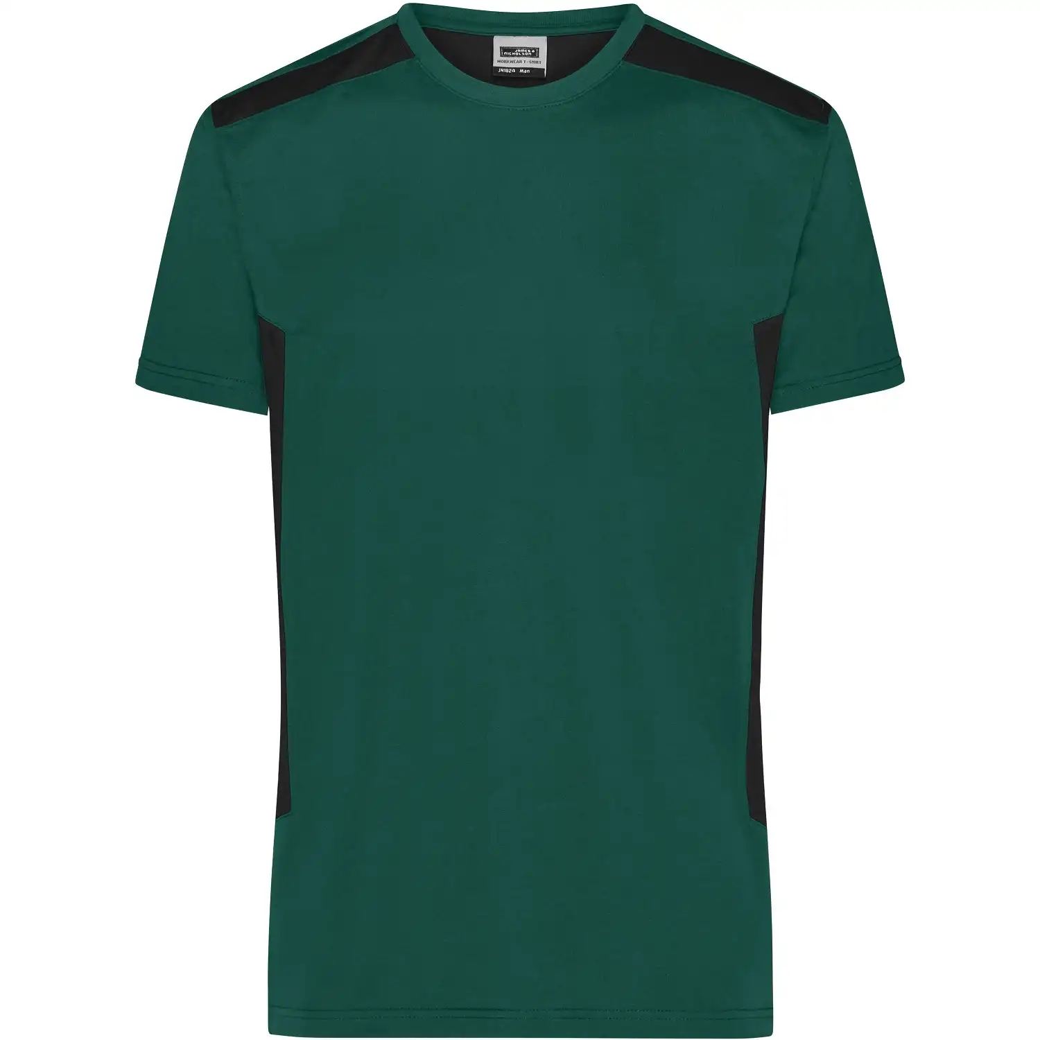 T-Shirt "JN1824" in dark-green/black, 3XL - Bild 1