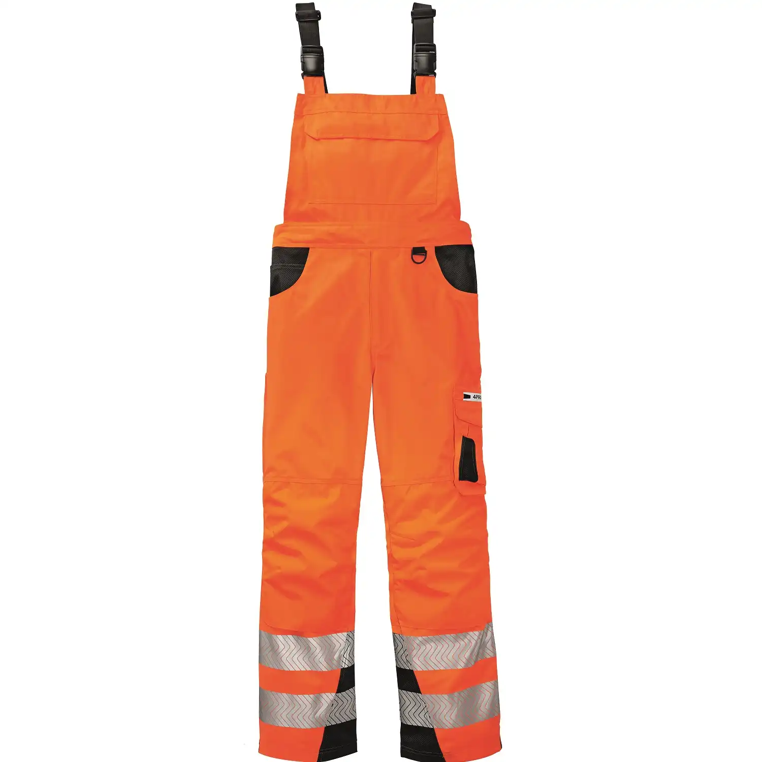 Warnschutz Latzhose "ALABAMA" in orange/grau, 24 - Bild 1