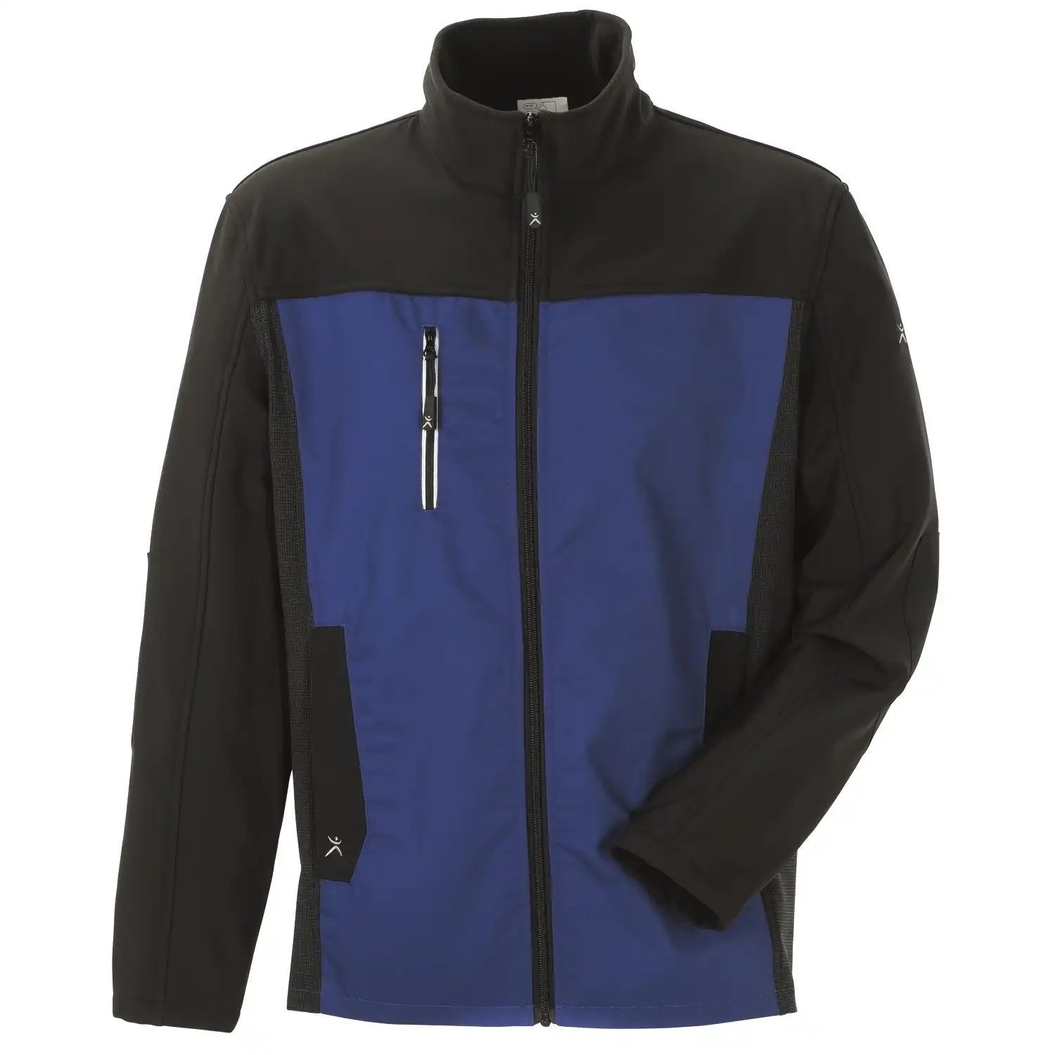 Stretch-Hybridjacke "Norit" in kornblau/schwarz, 42 - Bild 1
