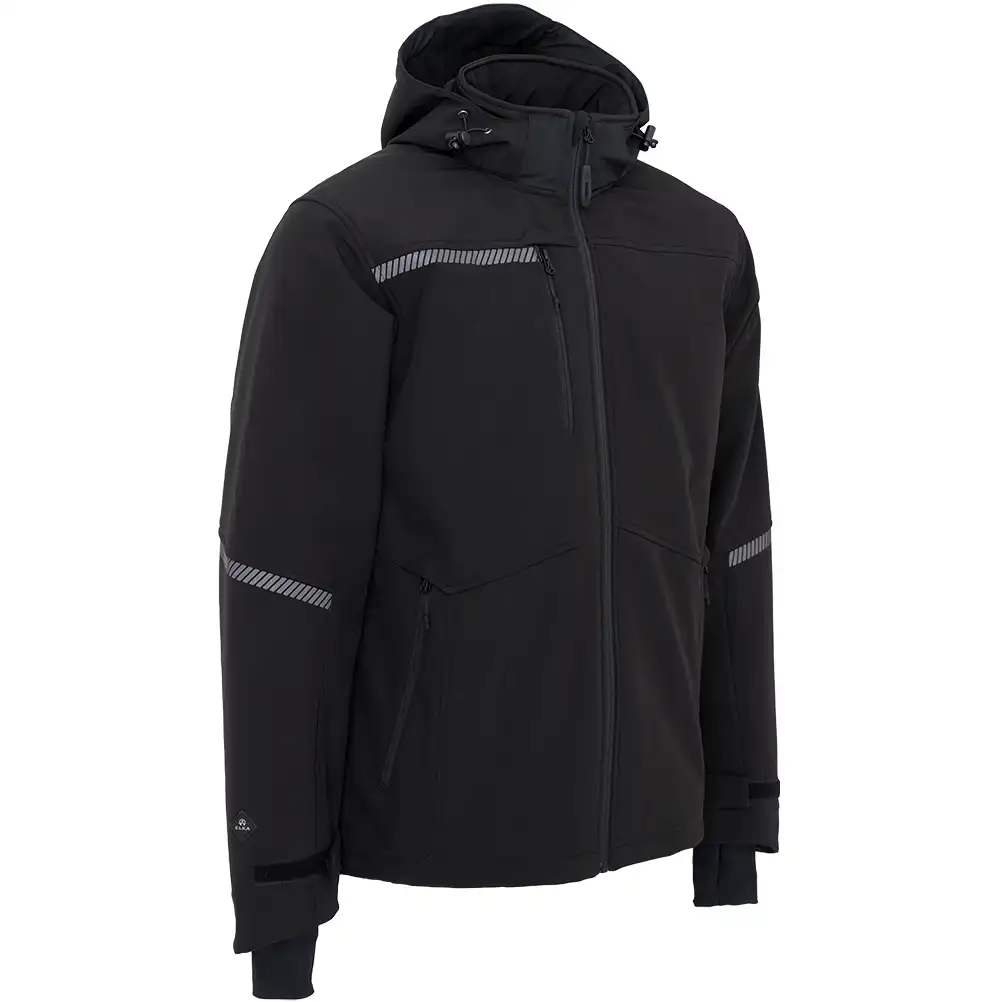 Softshelljacke "116503" Working in schwarz, L - Thumbnail 1