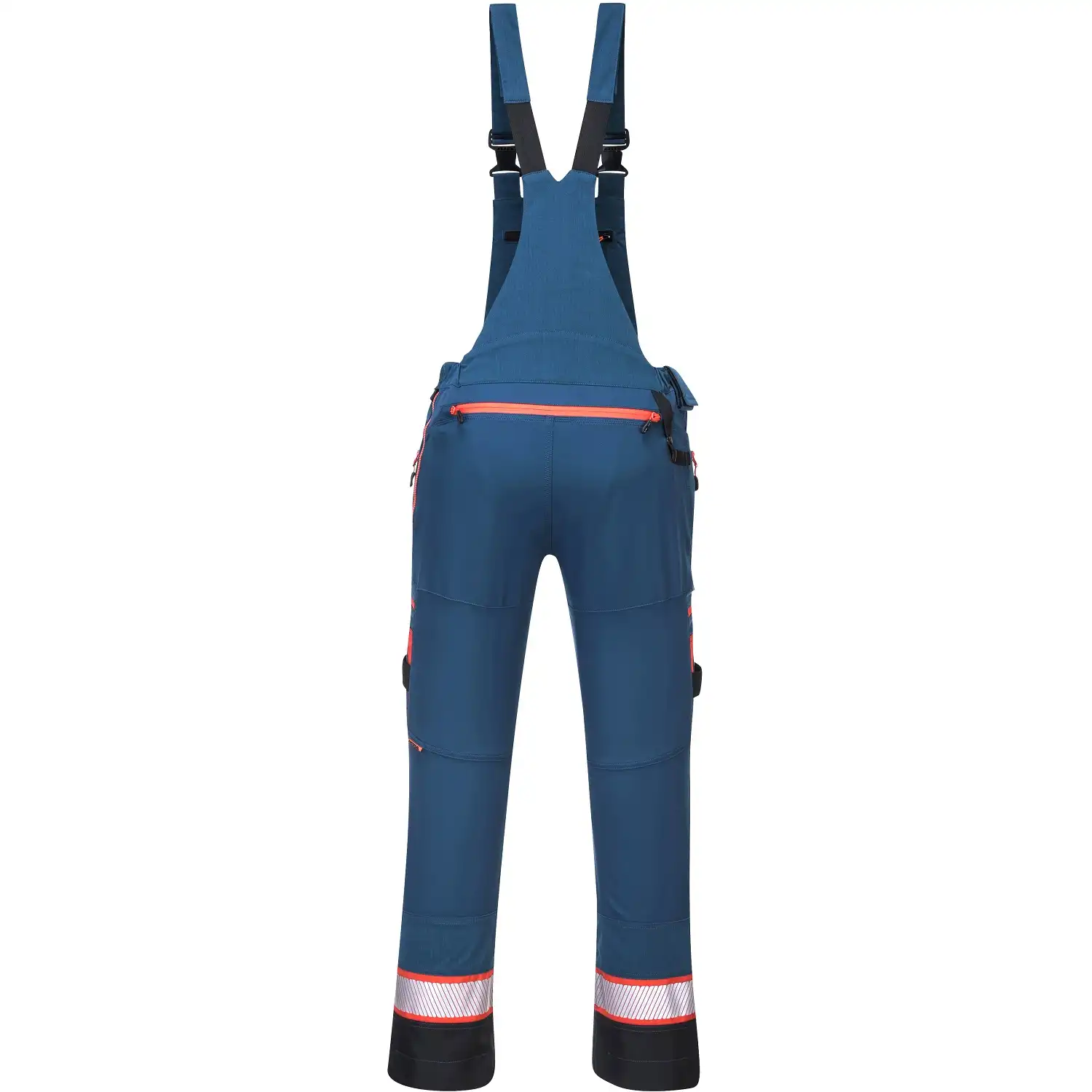 Stretch Latzhose "DX441" DX4 in metro blue, S - Thumbnail 2