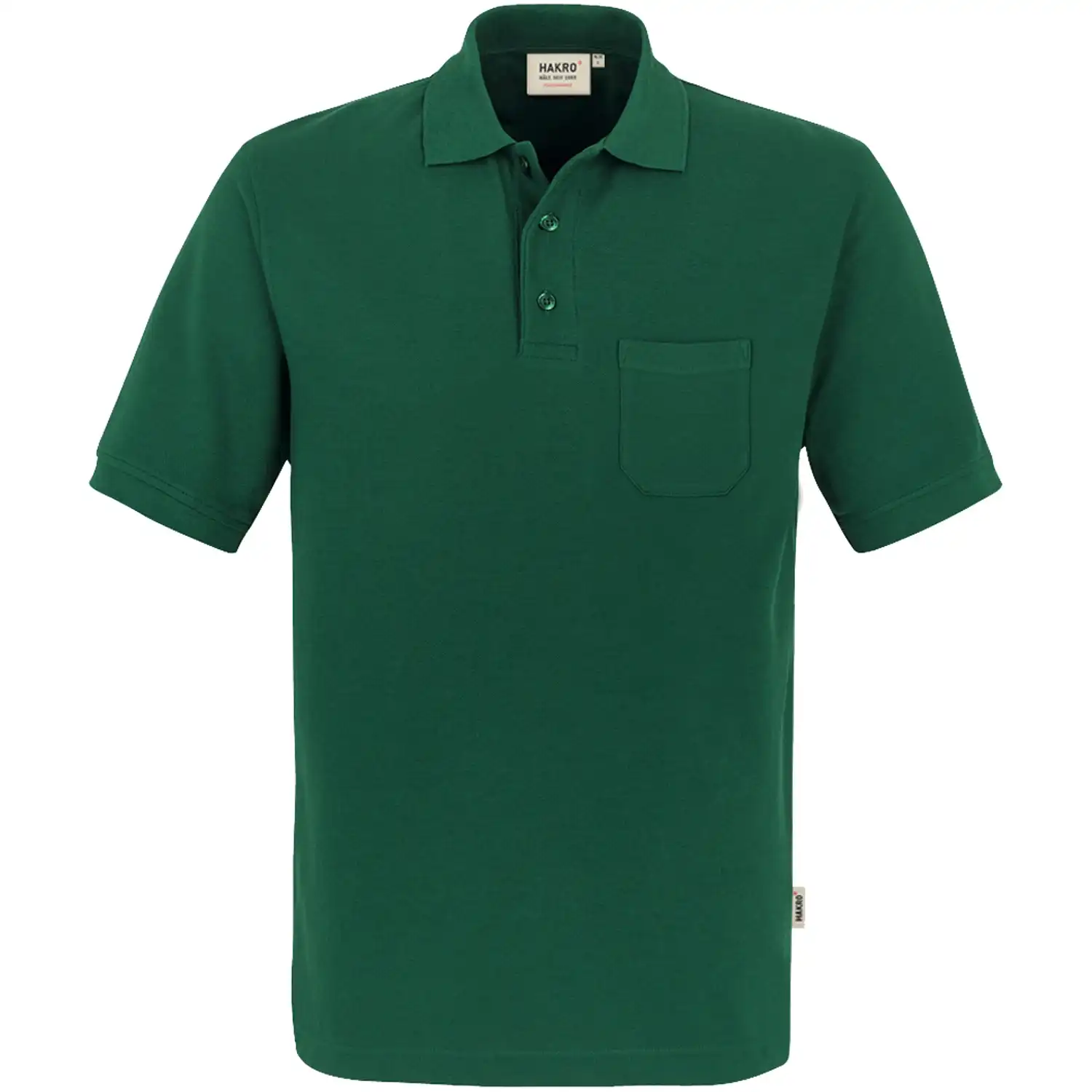 Pocket-Polo-Shirt "PERFORMANCE" 812 in tanne, M - Bild 1