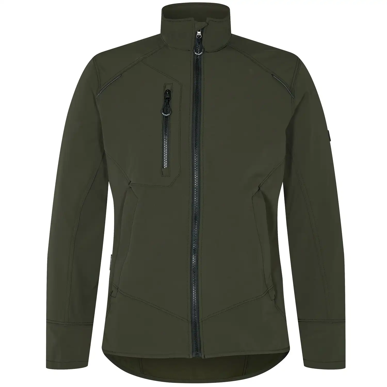 Stretch Arbeitsjacke "1366-317" X-treme in forest green/schwarz, XS - Bild 1