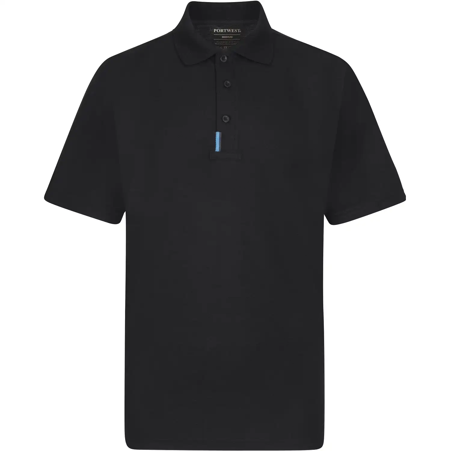 Polo-Shirt "T720" WX3 in schwarz, 6XL - Thumbnail 1