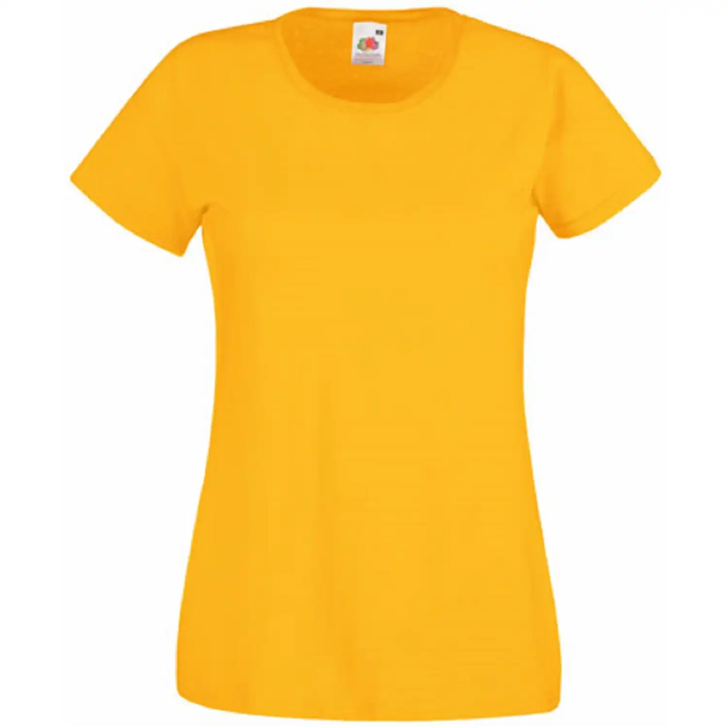 Damen T-Shirt "F288N" 100% Baumwolle Valueweight in sunflower, L - Bild 1