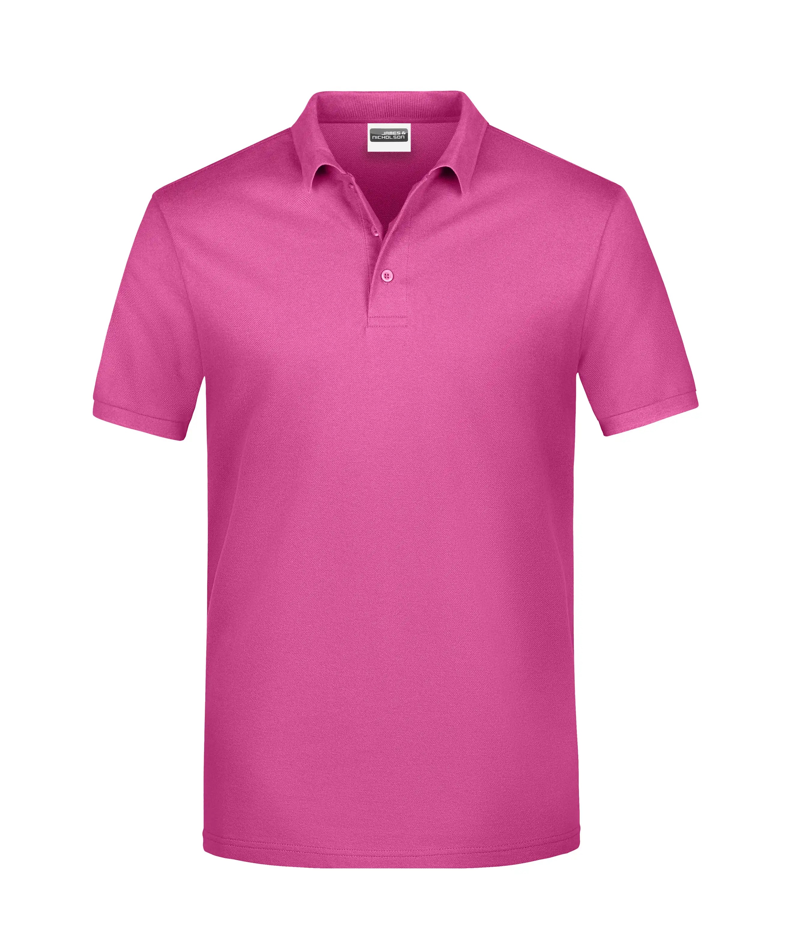 Basic Polo-Shirt "JN792" in pink, M - Bild 1