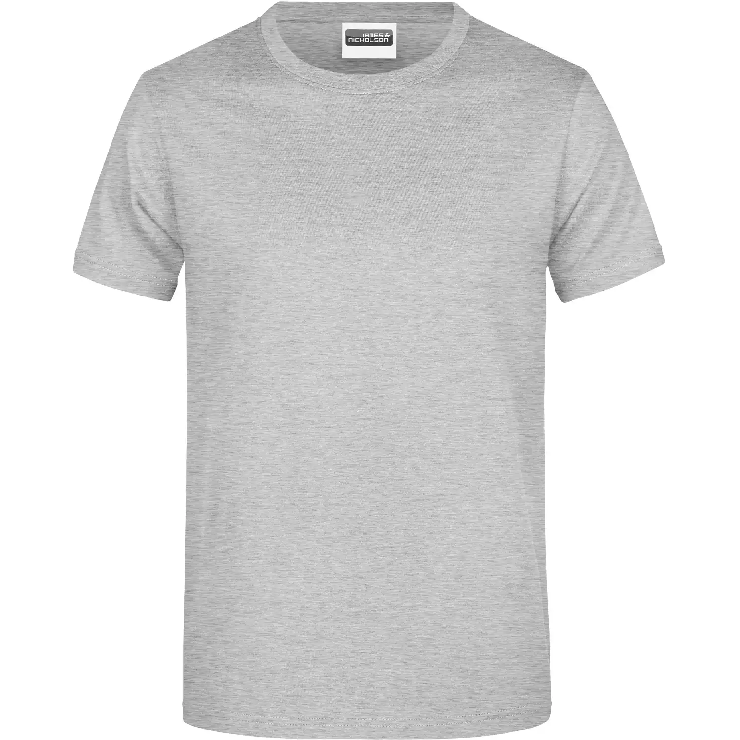 Promo Basic T-Shirt "JN790" 180g/m² in grey-heather, 5XL - Bild 1