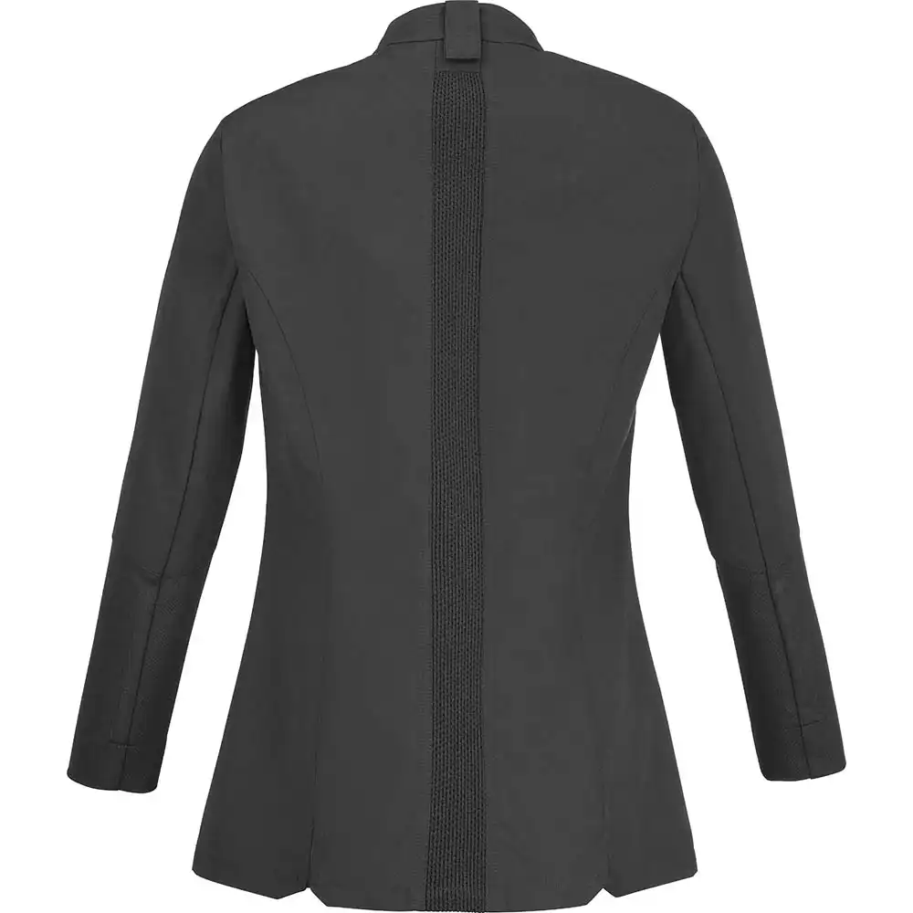 Damen Kochjacke "NUTMEG2" in schwarz, L - Thumbnail 3