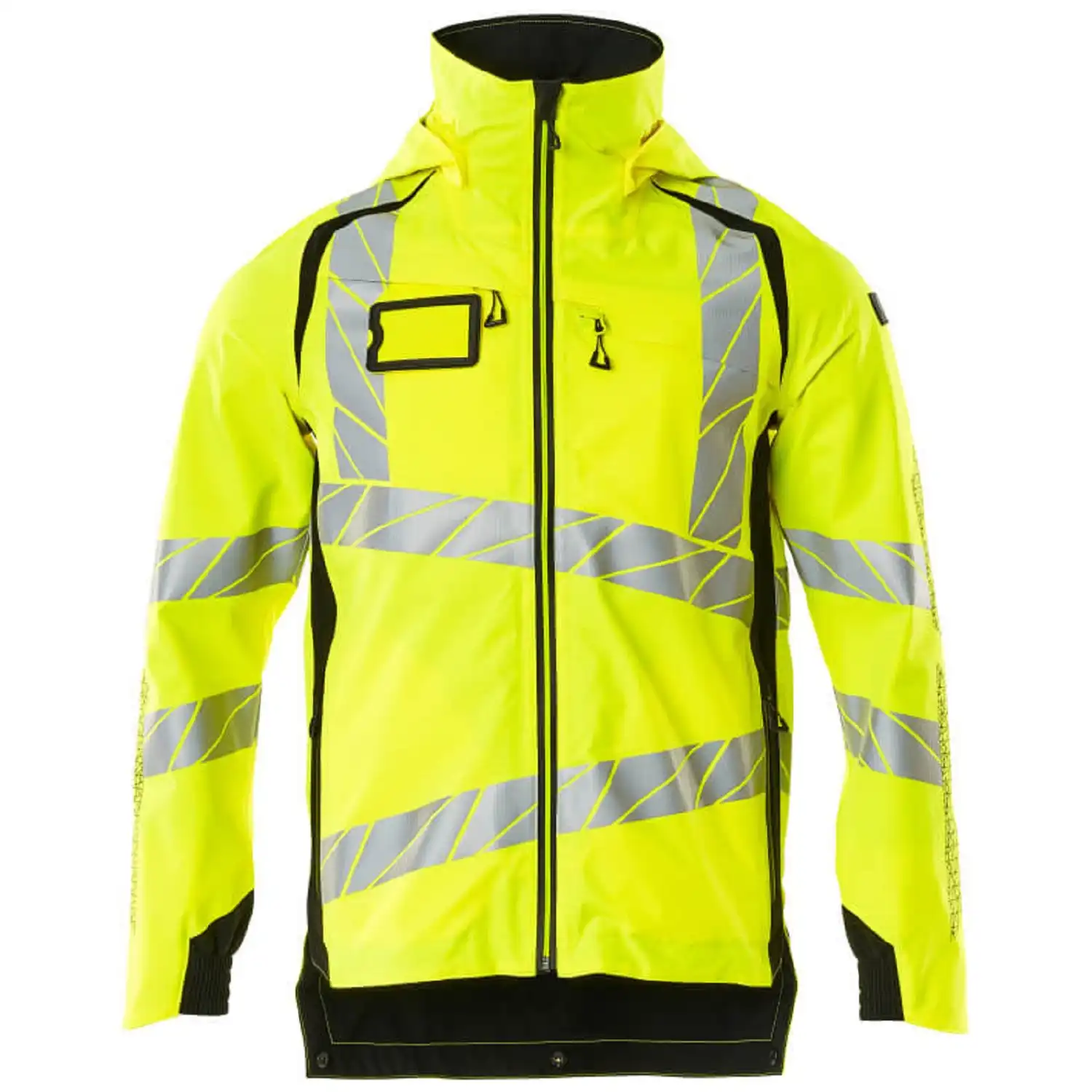 Warnschutz Regenjacke "ACCELERATE SAFE" in gelb/schwarz, M - Bild 1