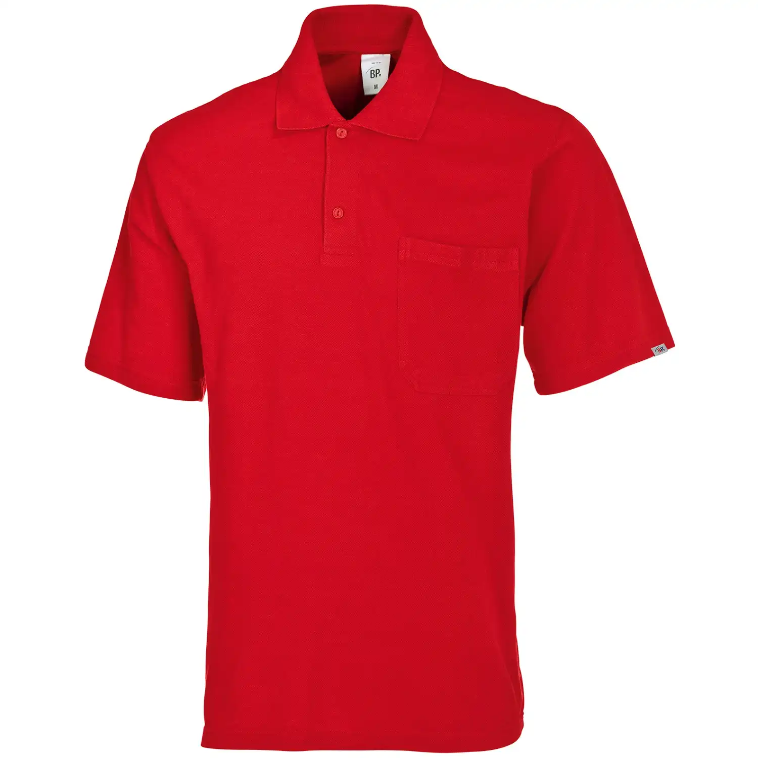 Poloshirt Unisex "1612" in Rot, L - Bild 1