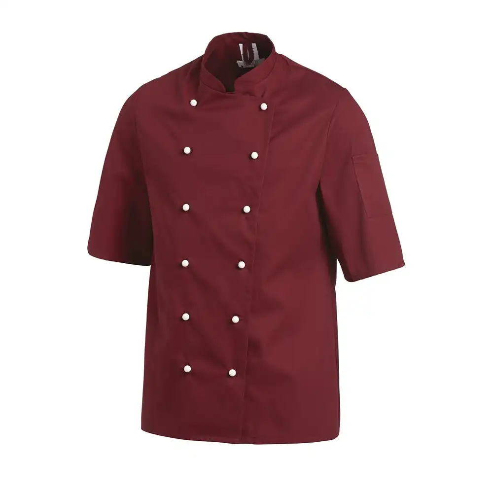 Kochjacke Halbarm "12/1094" in bordeaux, 48 - Bild 1