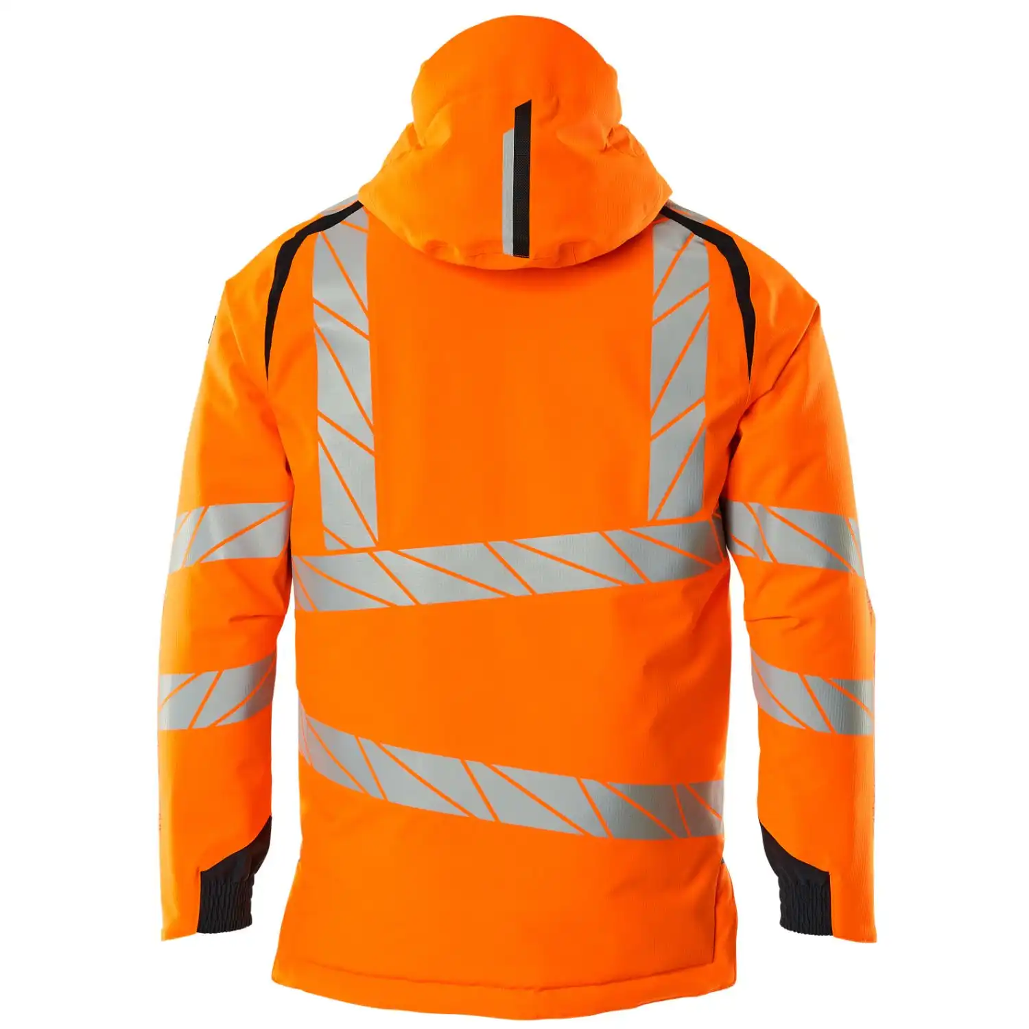 Warnschutz Winterjacke "ACCELERATE SAFE" in orange/schwarzblau, XXL - Thumbnail 2