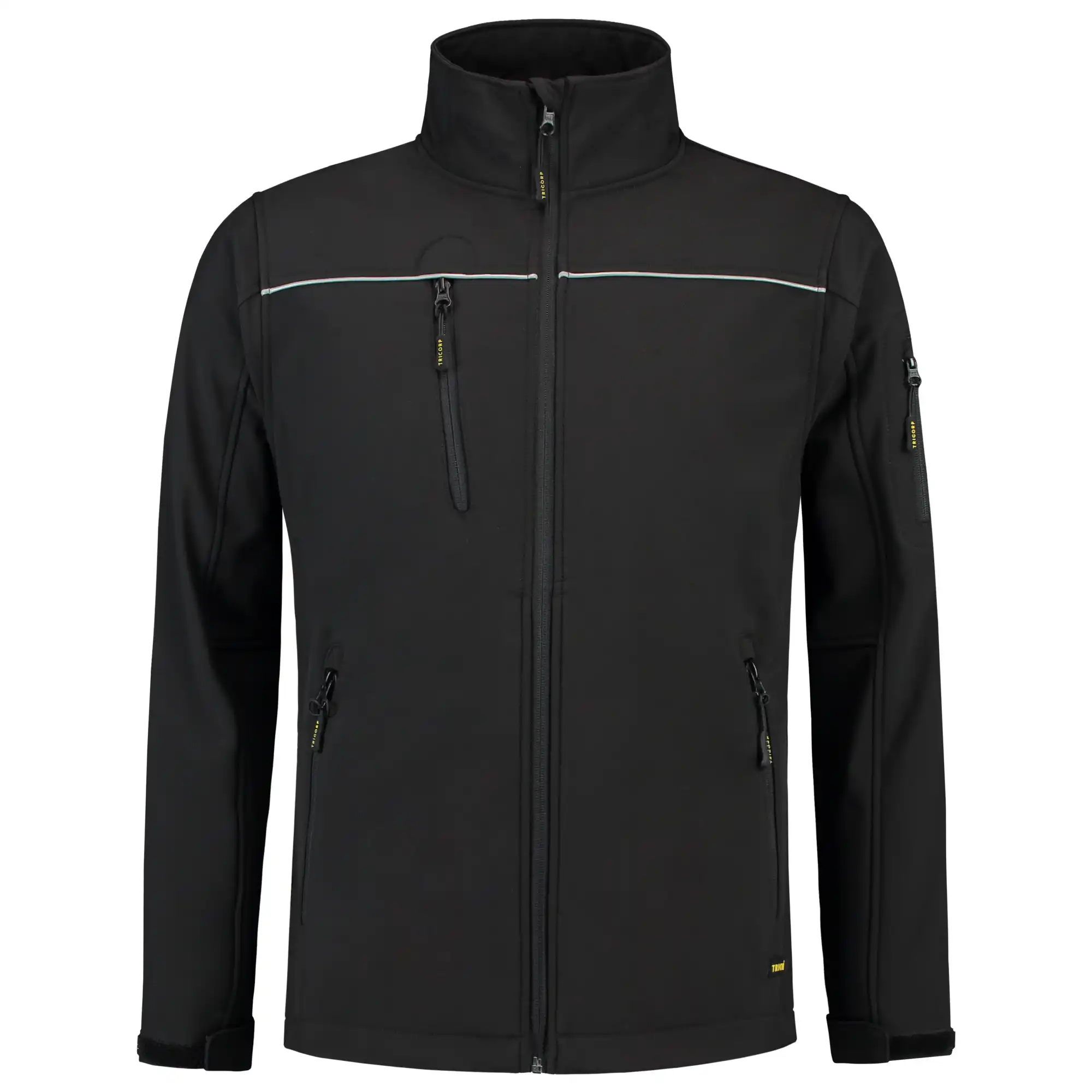 Softshelljacke "402006" Exzellent Workwear TRICORP in black, 6XL - Thumbnail 1