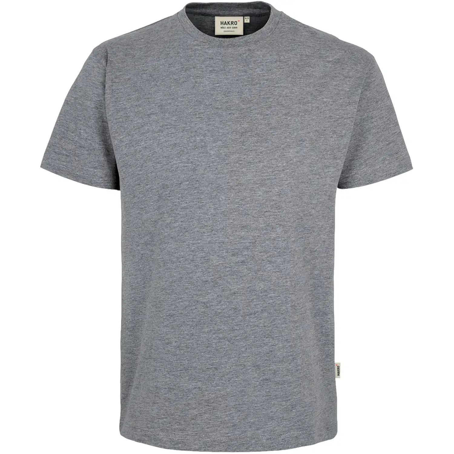 T-Shirt "Heavy" 293 190g/m² in grau-meliert, L - Thumbnail 1