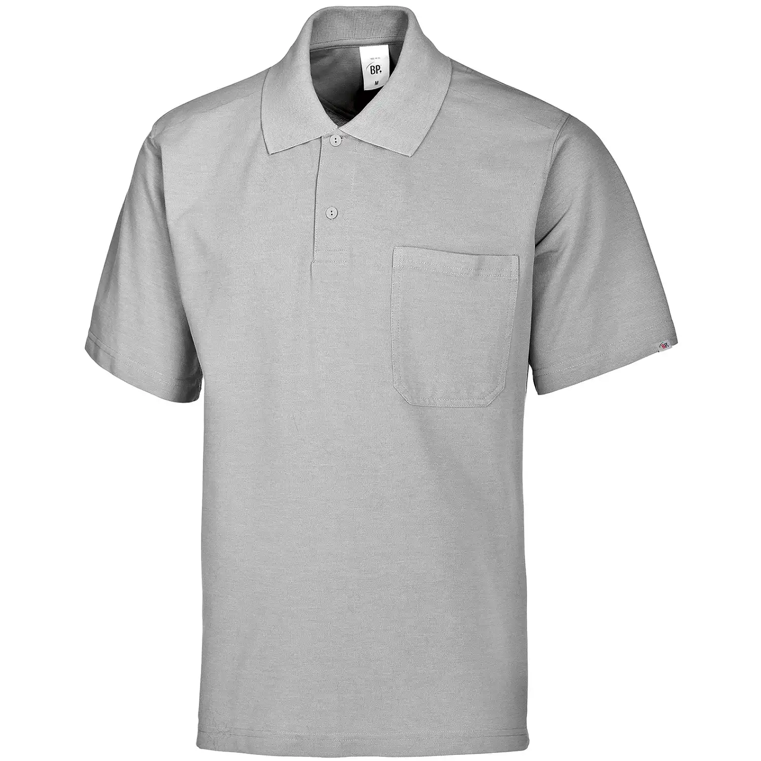 Poloshirt Unisex "1612" in hellgrau, L - Bild 1