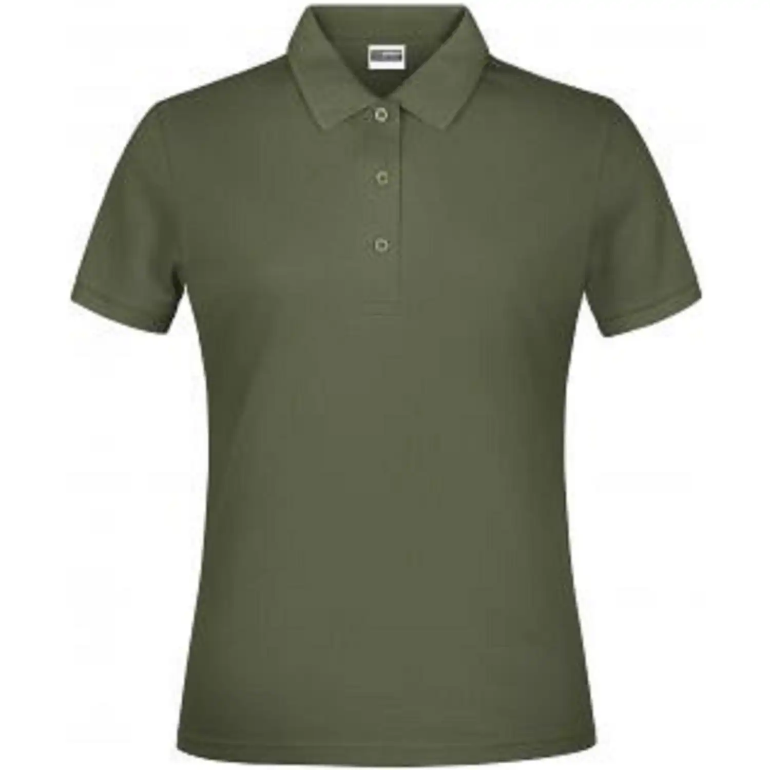 Damen Basic Polo Lady in olive, M - Bild 1