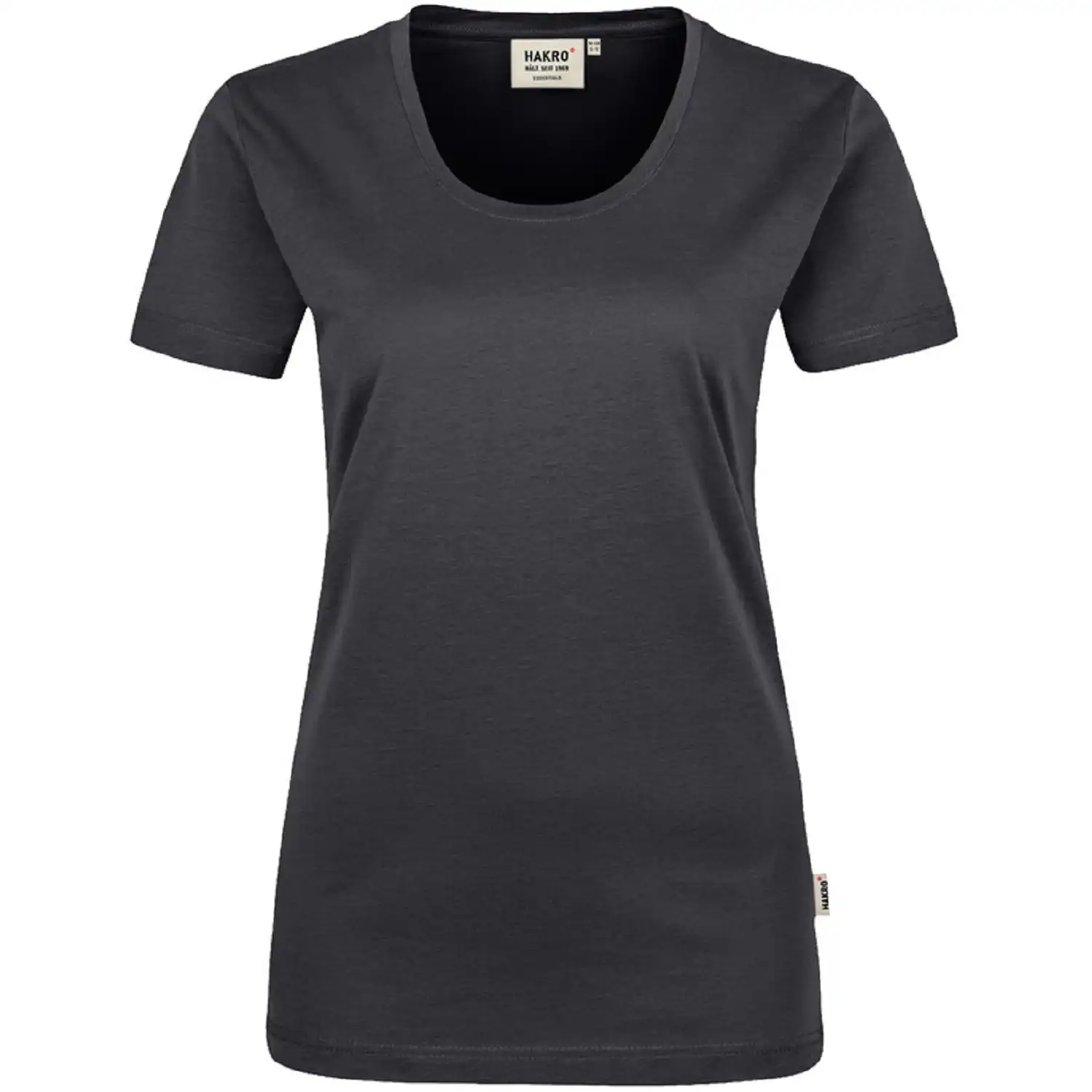 Women-T-Shirt "Classic" 127 in karbongrau, XXL - Bild 1