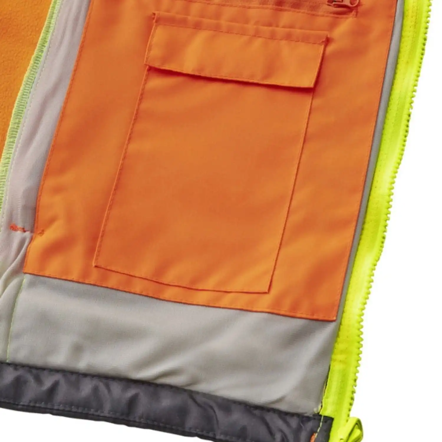 Warnschutz Softshelljacke "HOUSTON" in orange/gelb, L - Thumbnail 6