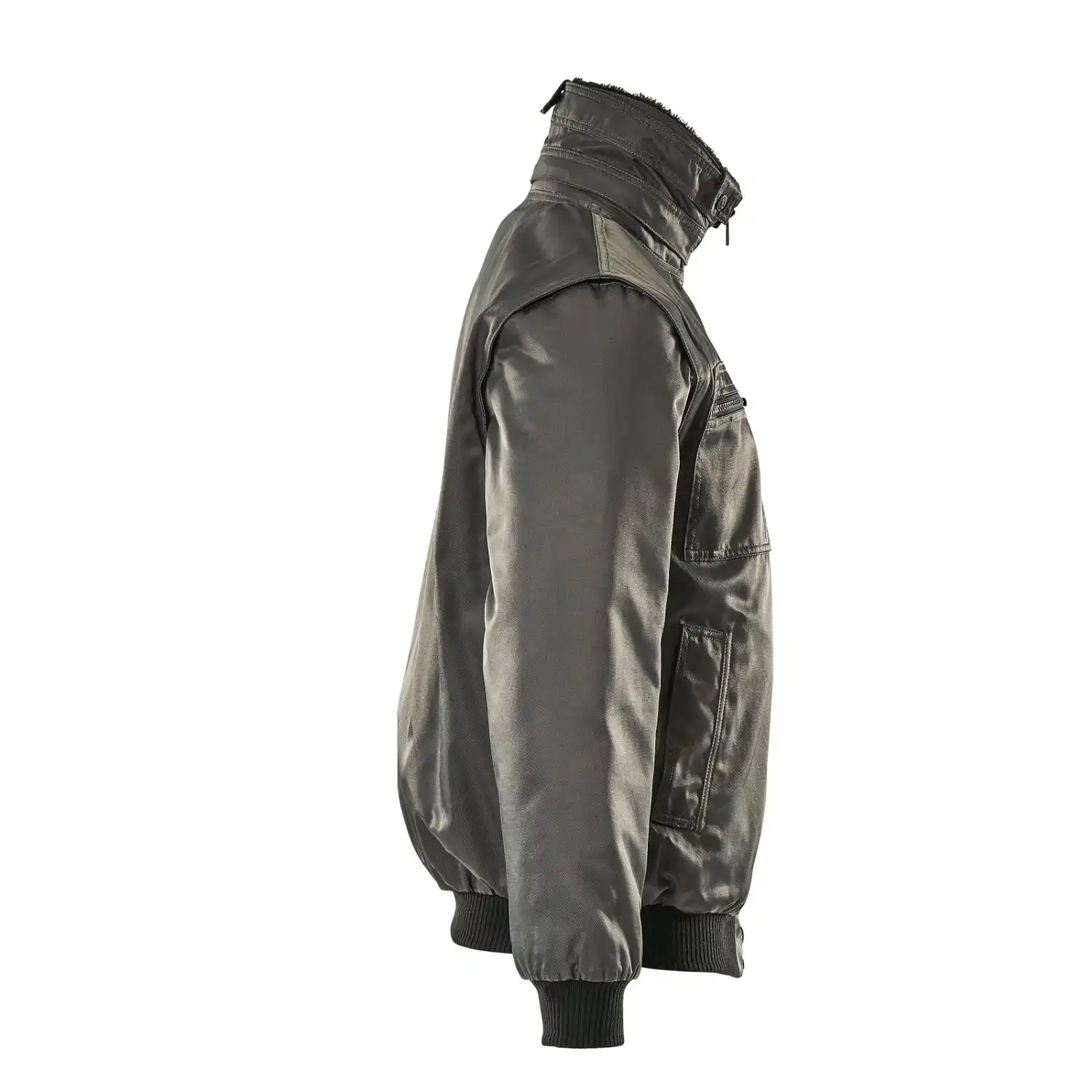 Pilotjacke "INNSBRUCK" Originals in anthrazit, XL - Thumbnail 4