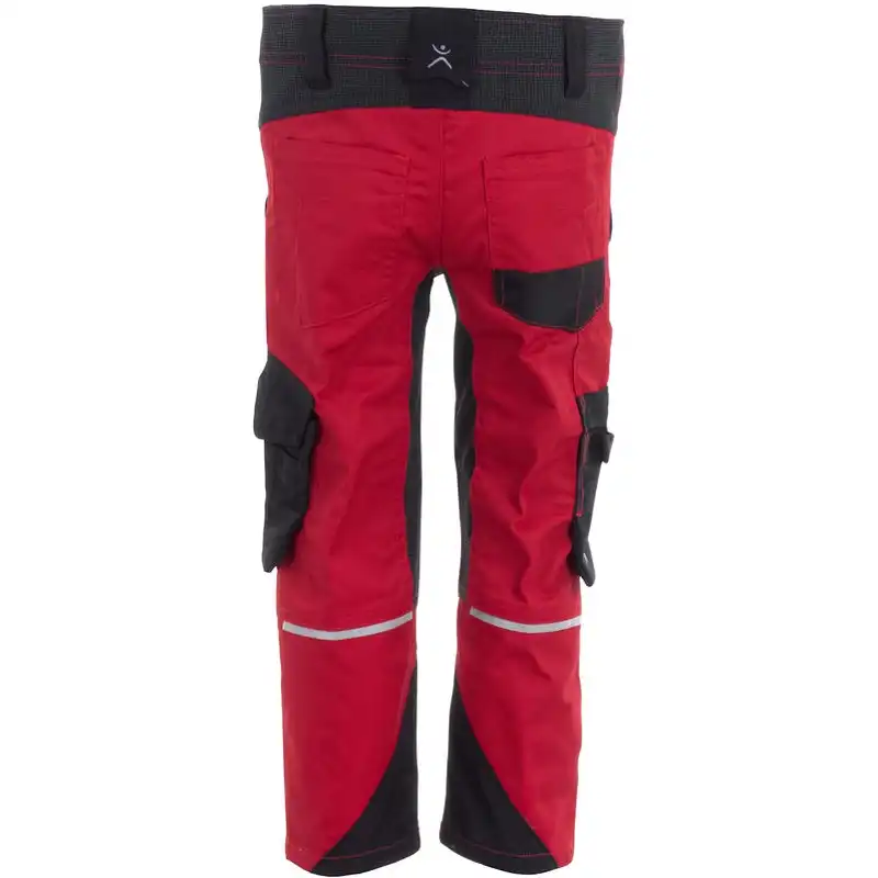 Kinder Stretch-Bundhose "Norit" in rot/schwarz, 134/140 - Thumbnail 2