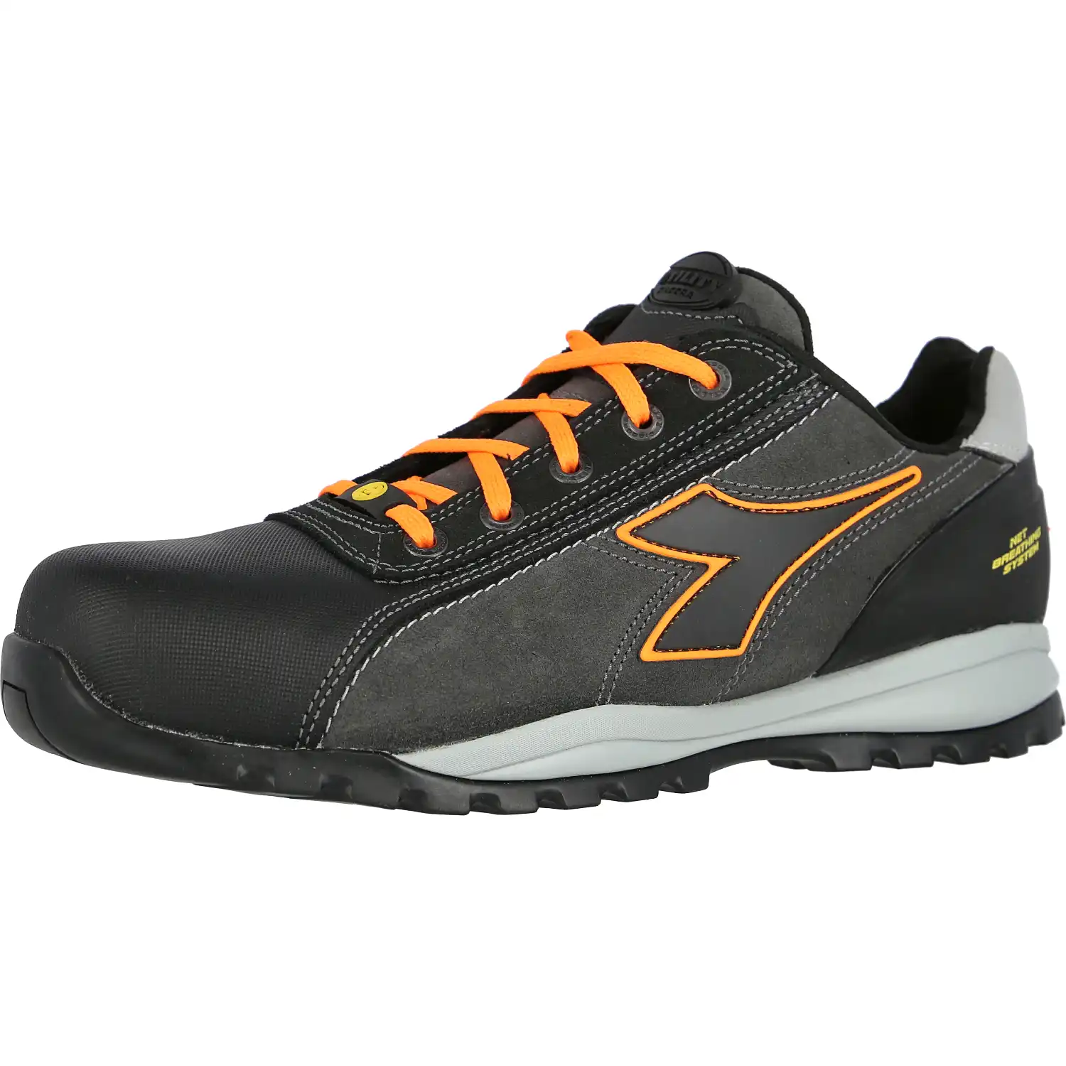 Sicherheitshalbschuhe S3 "GLOVE NET LOW PRO" asphalt/orange in 44 - Thumbnail 1