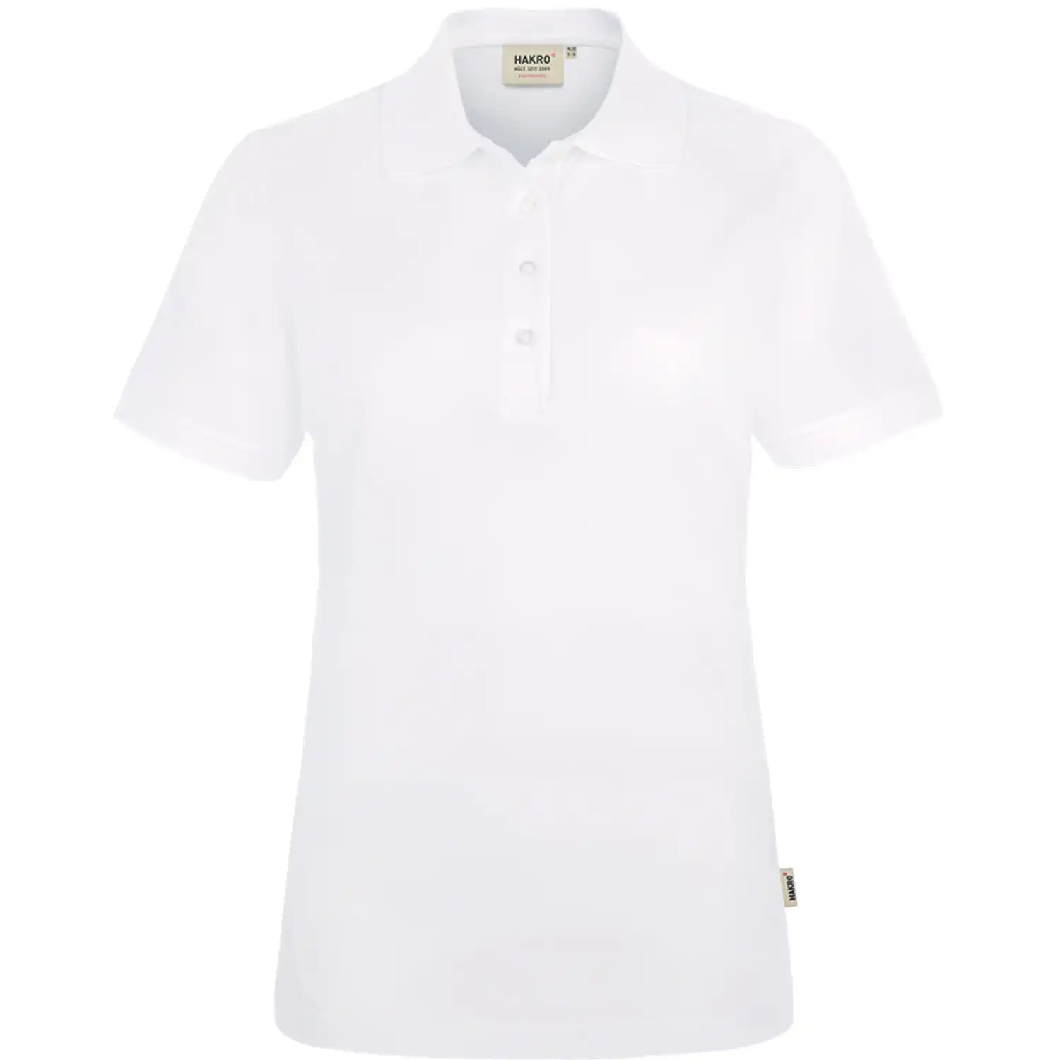 Damen Polo-Shirt "PERFORMANCE" 216 in L, Weiß - Bild 1