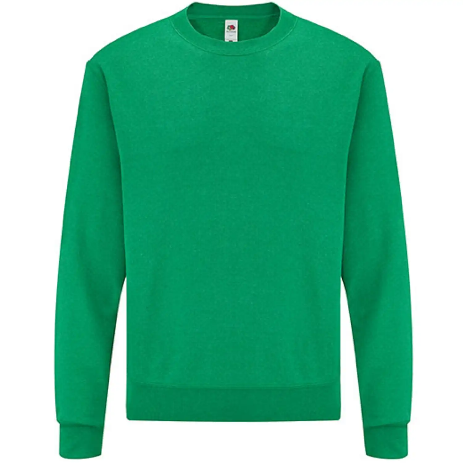 Sweatshirt "F324" Classic Set-In in heather green, S - Bild 1