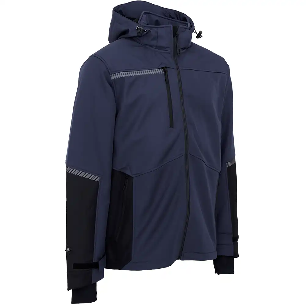 Softshelljacke "116503" Working in marine/schwarz, L - Thumbnail 1