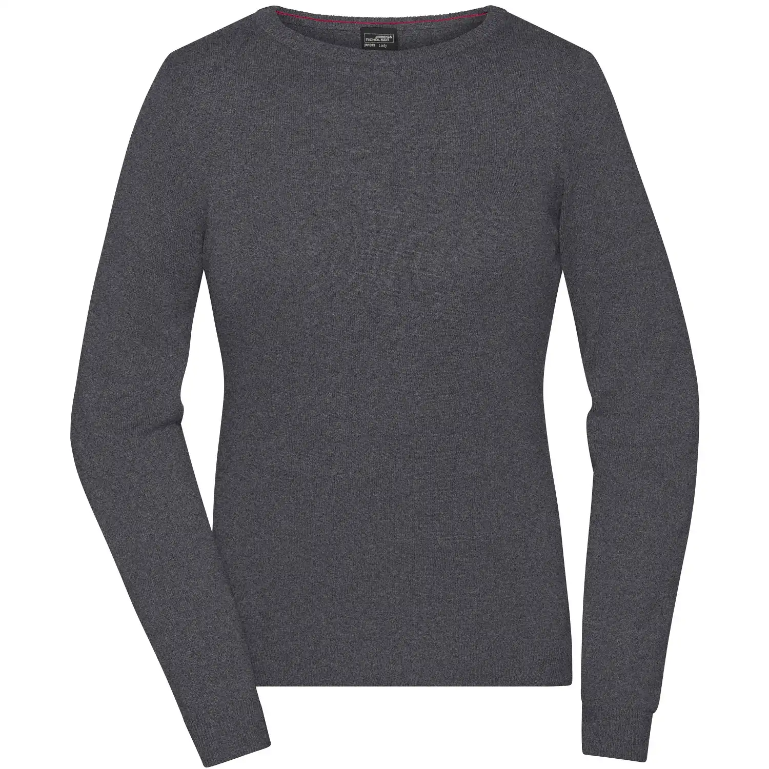 Damen Pullover "JN1313" in anthracite-melange, L - Thumbnail 1