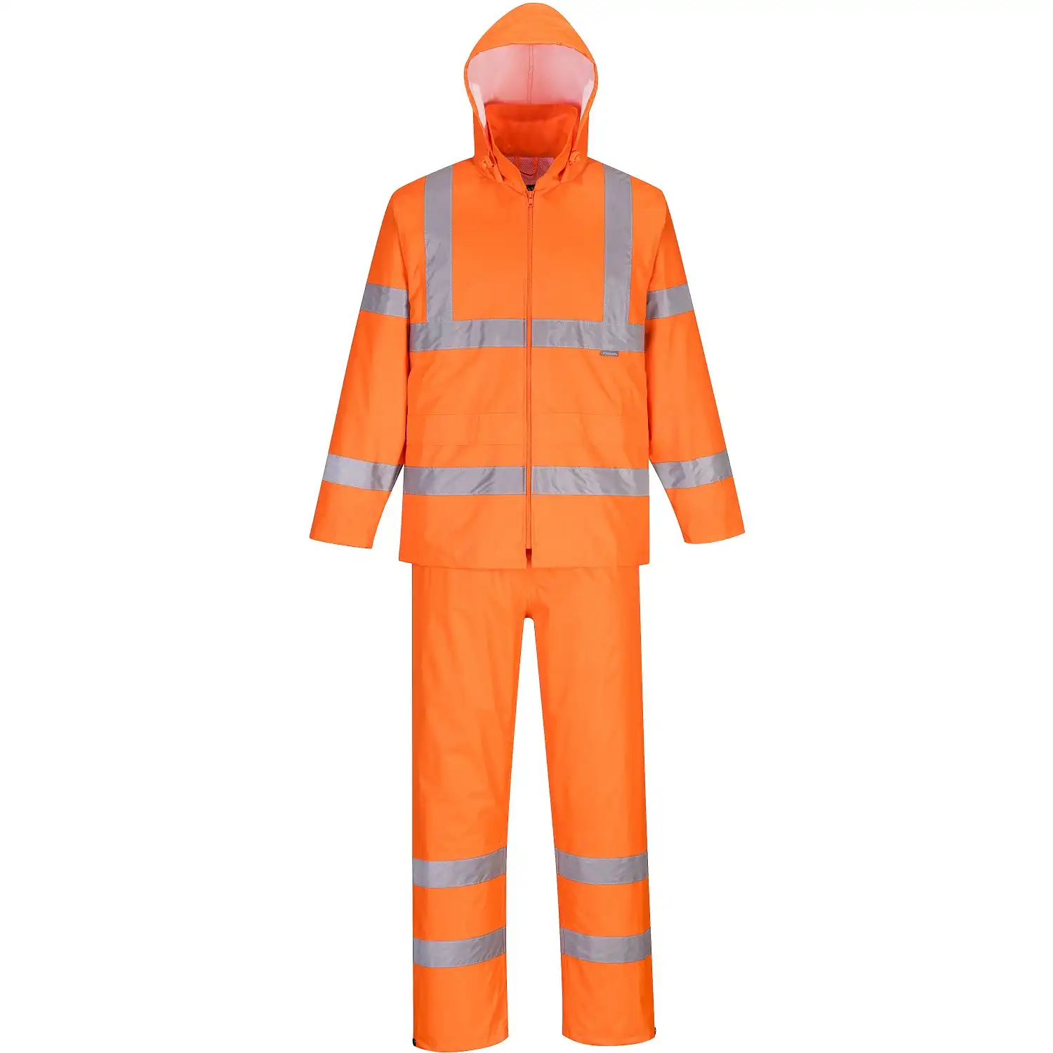 Warnschutz Regen-Set "H448" Essentials in Orange, XXL - Thumbnail 1