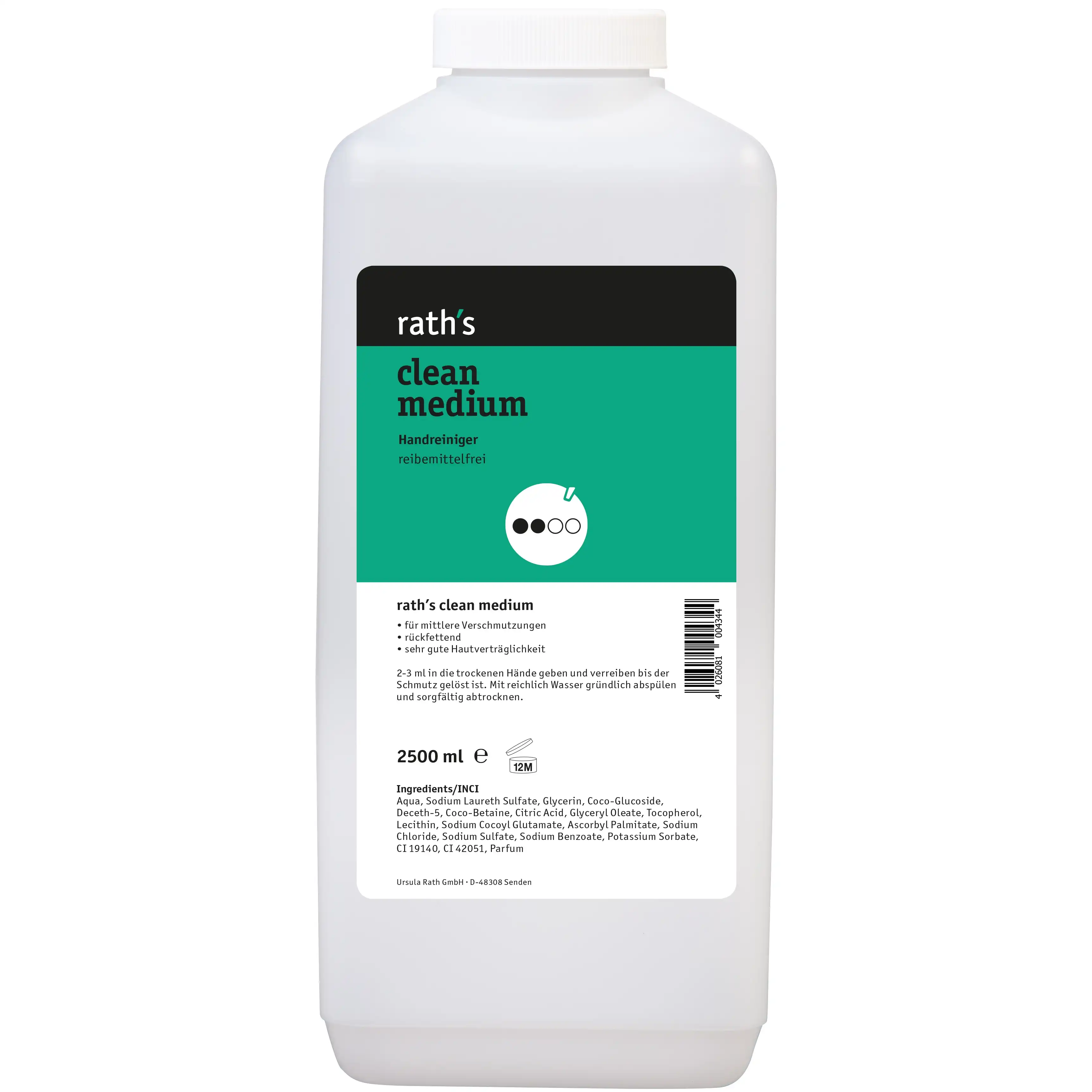 Handreiniger "clean medium" |2,5L-Flasche - Bild 1