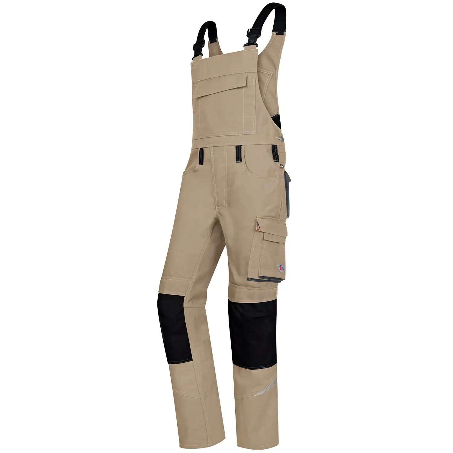 Latzhose "1804-720" Comfort Plus in sahara, 58 - Thumbnail 1