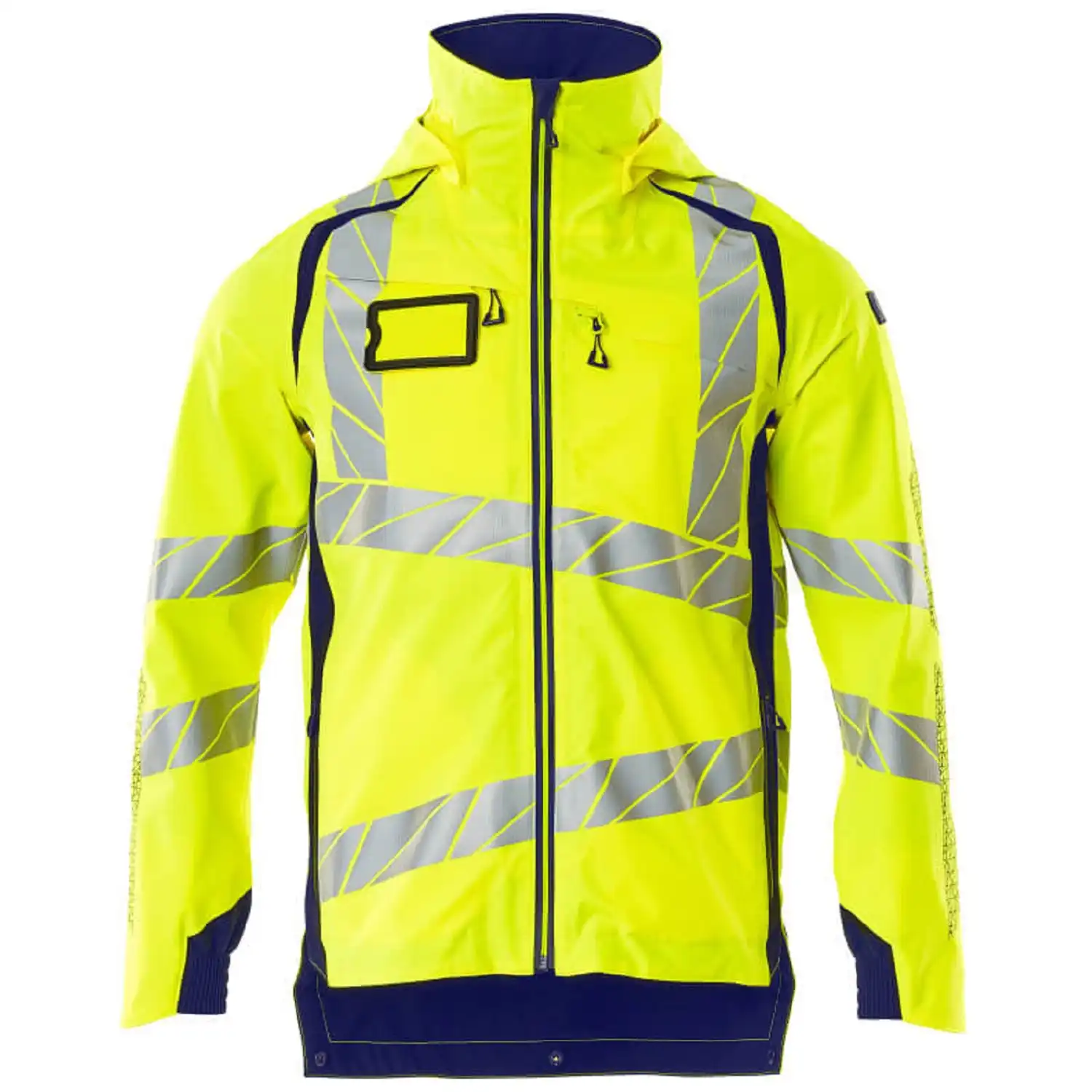 Warnschutz Regenjacke "ACCELERATE SAFE" in gelb/schwarzblau, XXL - Bild 1