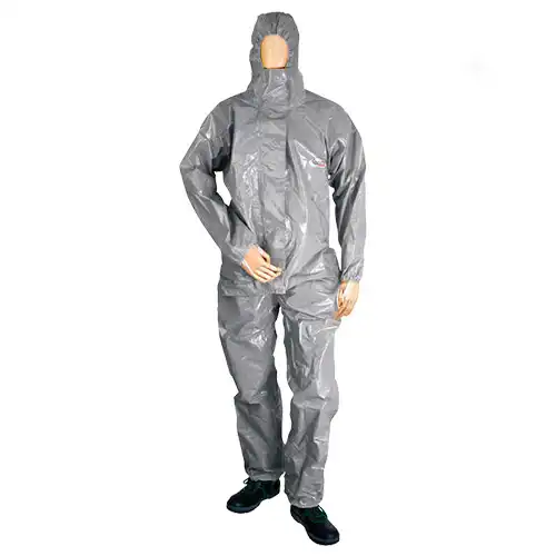 Chemie-Schutzoverall Typ3/4/5/6- CoverChem Plus® grau in 3XL - Bild 1