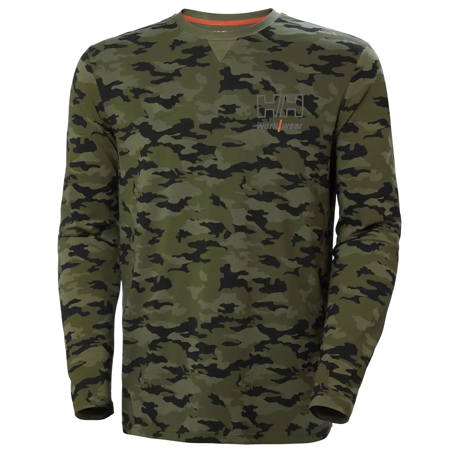 Langarmshirt "KENSINGTON" Camo in XL - Thumbnail 1