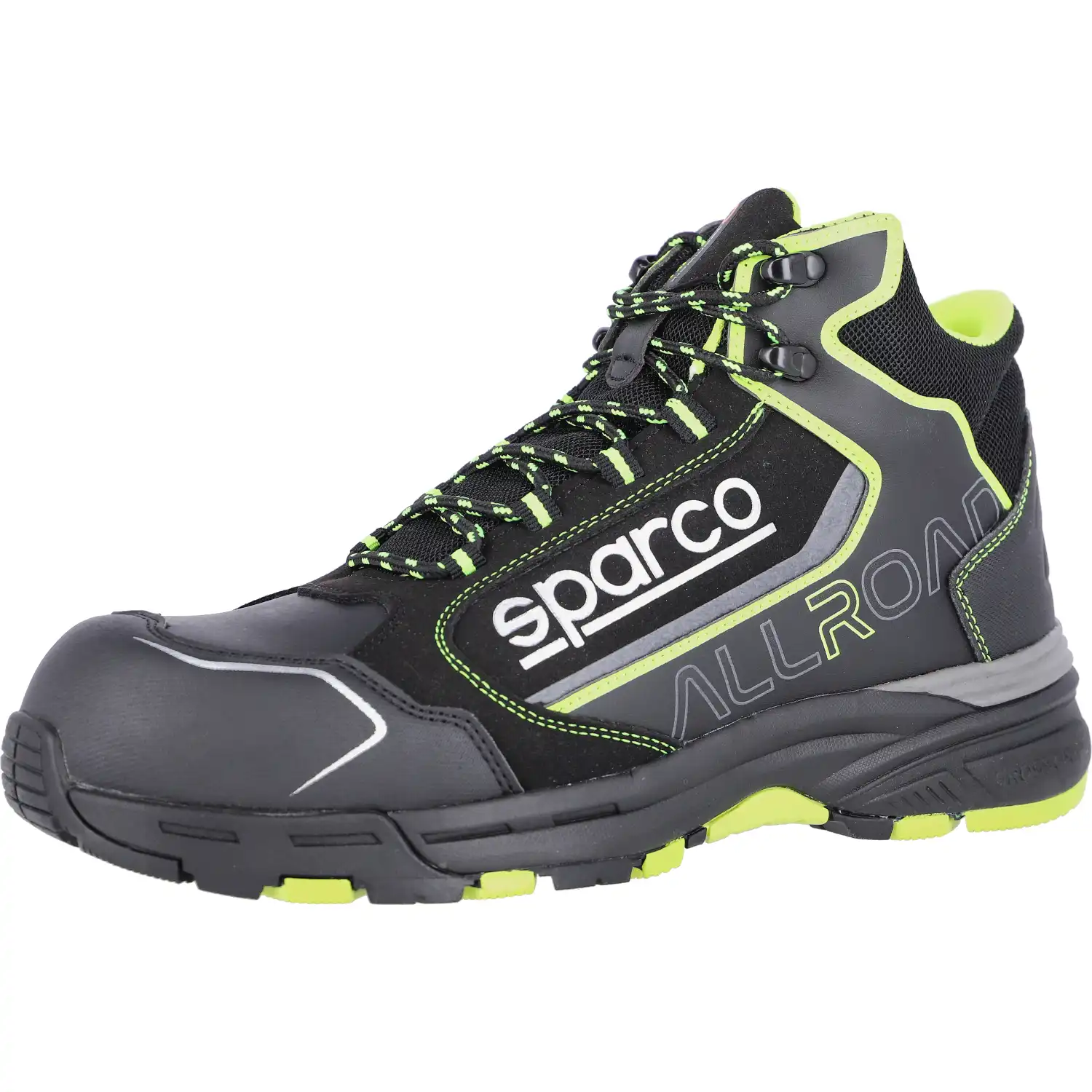 Sicherheitshochschuhe S3 "MONTEGI" black/yellow