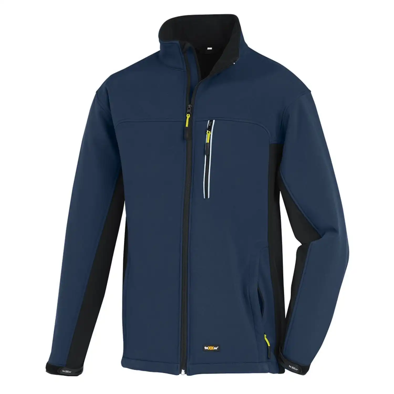 Softshell-Jacke "SKAGEN" in marine/schwarz, 3XL - Thumbnail 1