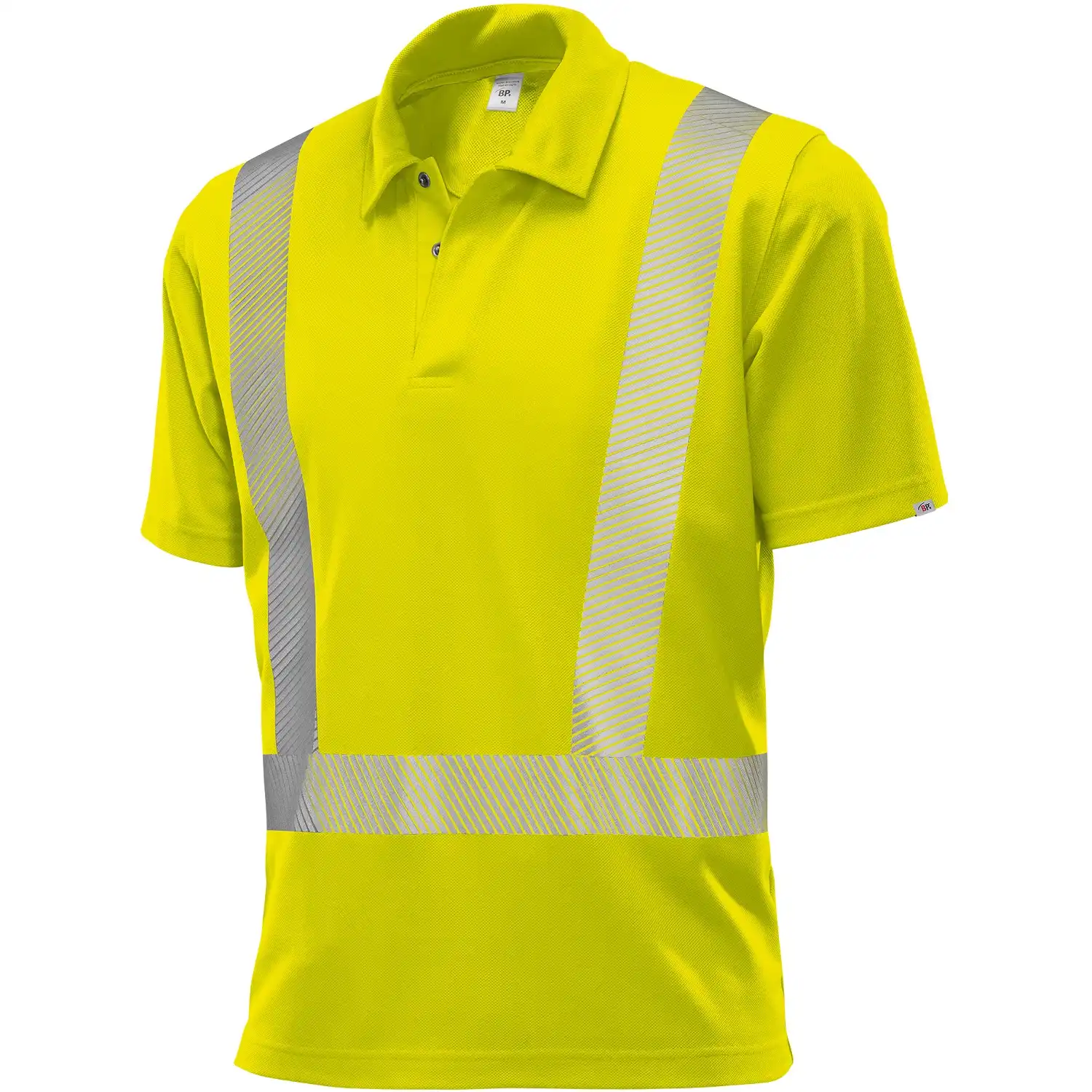 Warnschutz Polo-Shirt "2132-260" Hi-Vis Comfort in warngelb, XS - Bild 1